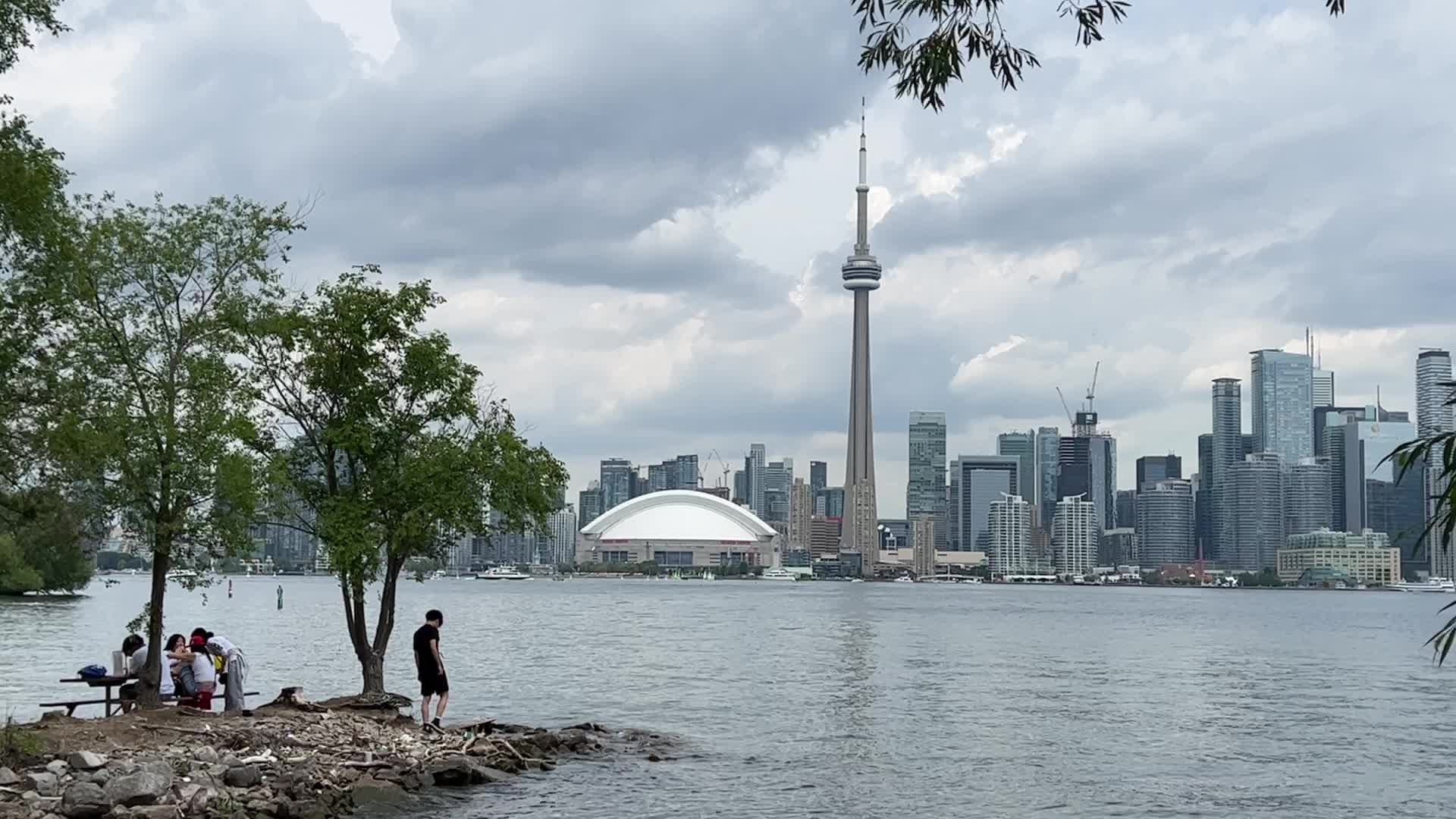 Skyline of the city of Toronto
