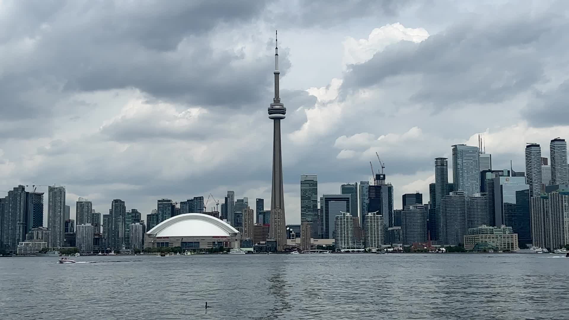 Skyline of the city of Toronto