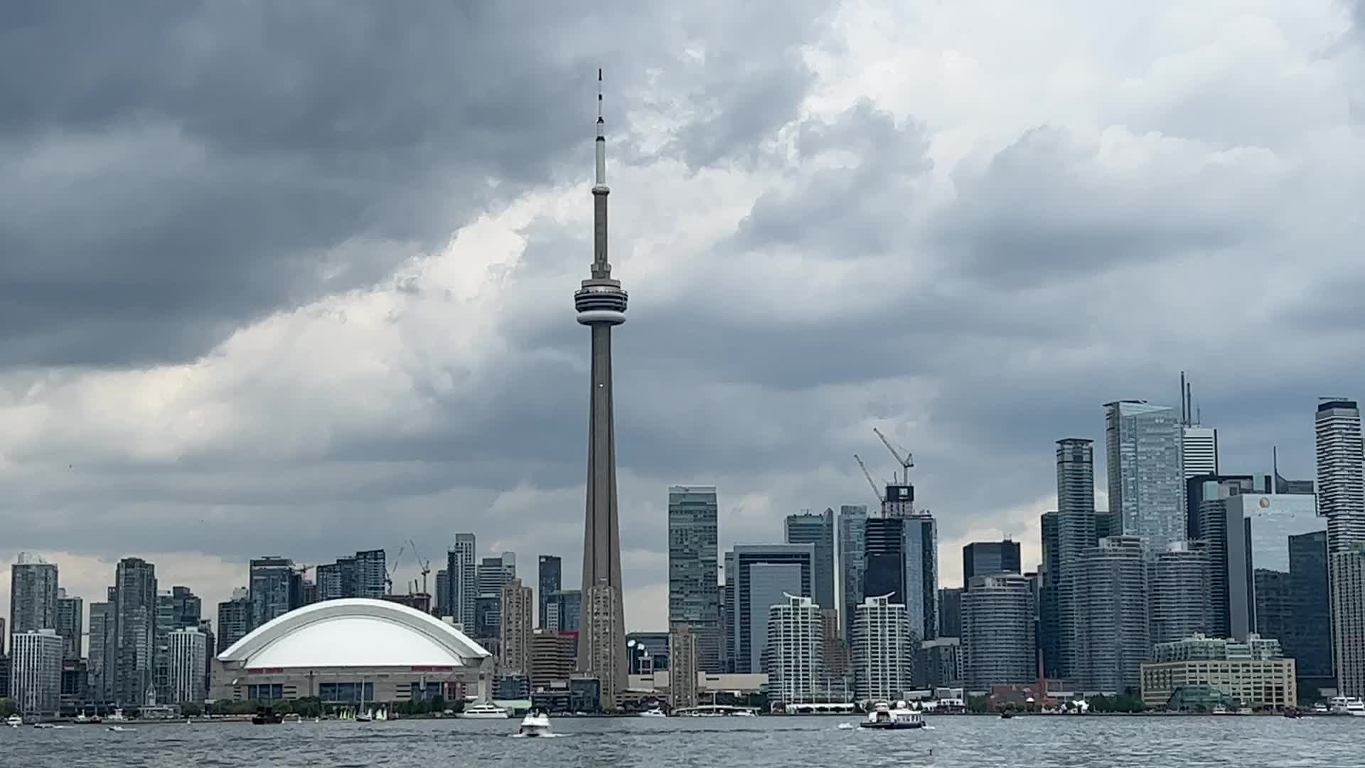 Skyline of the city of Toronto