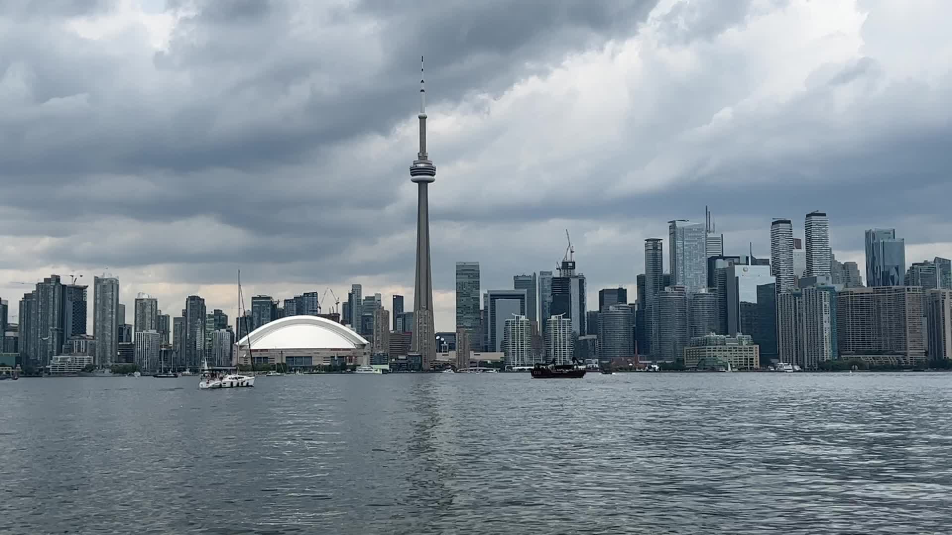 Skyline of the city of Toronto