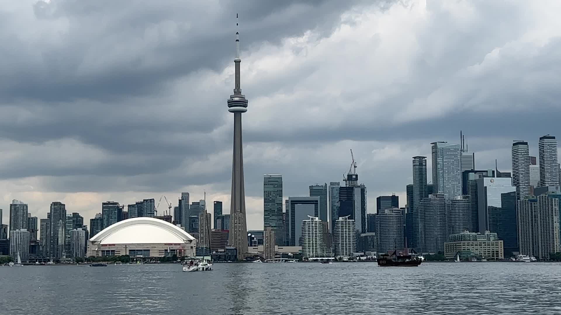Skyline of the city of Toronto