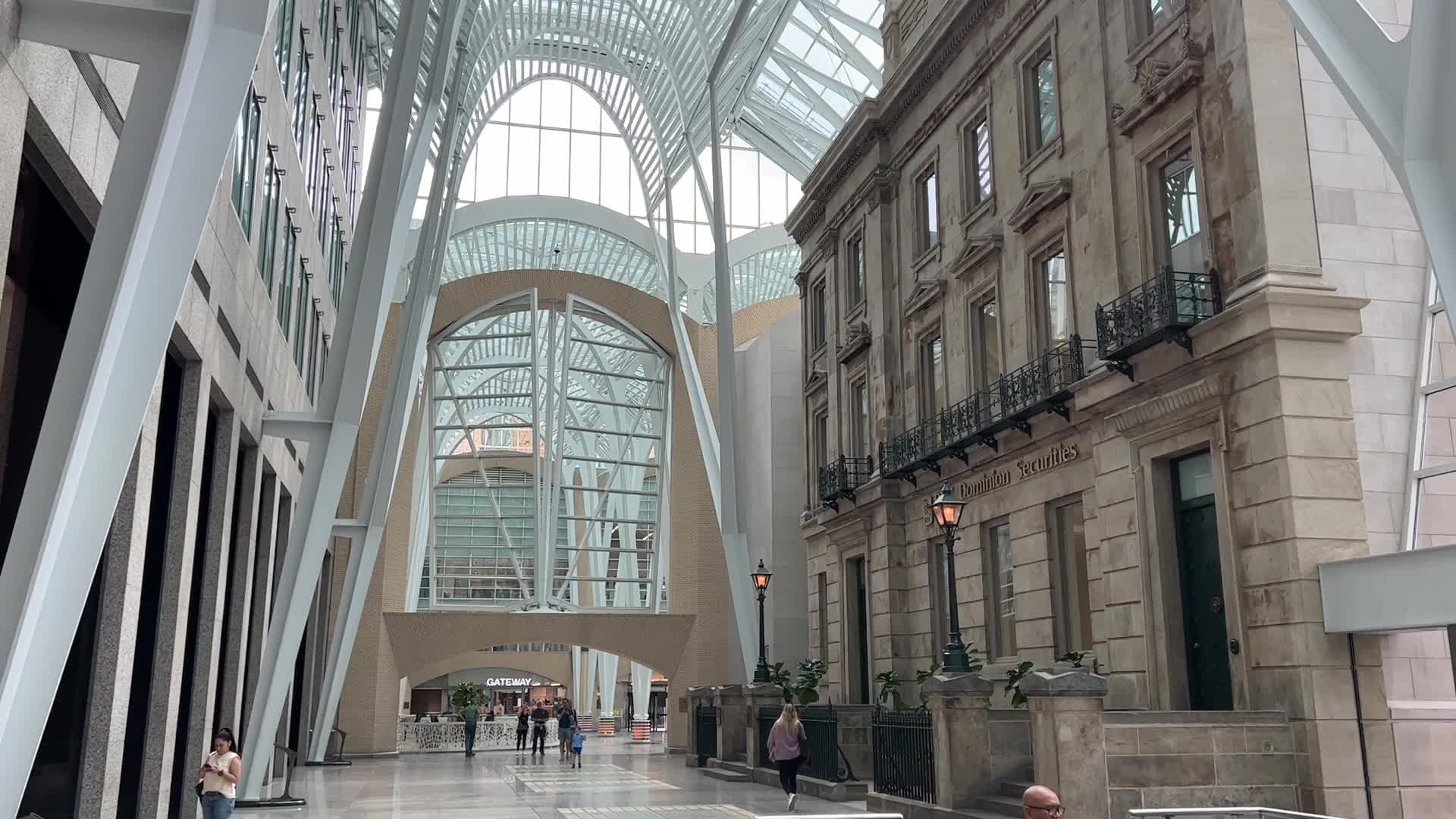 Brookfield Place in Toronto, Ontario, Canada 
