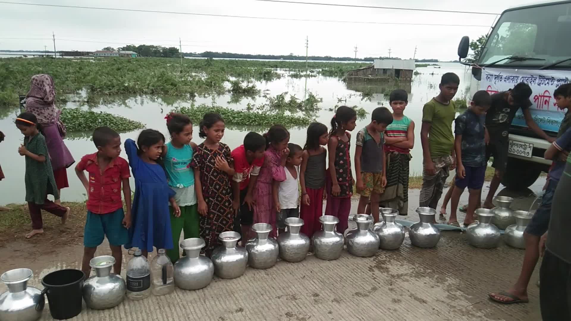 Flood In Sylhet, Bangladesh