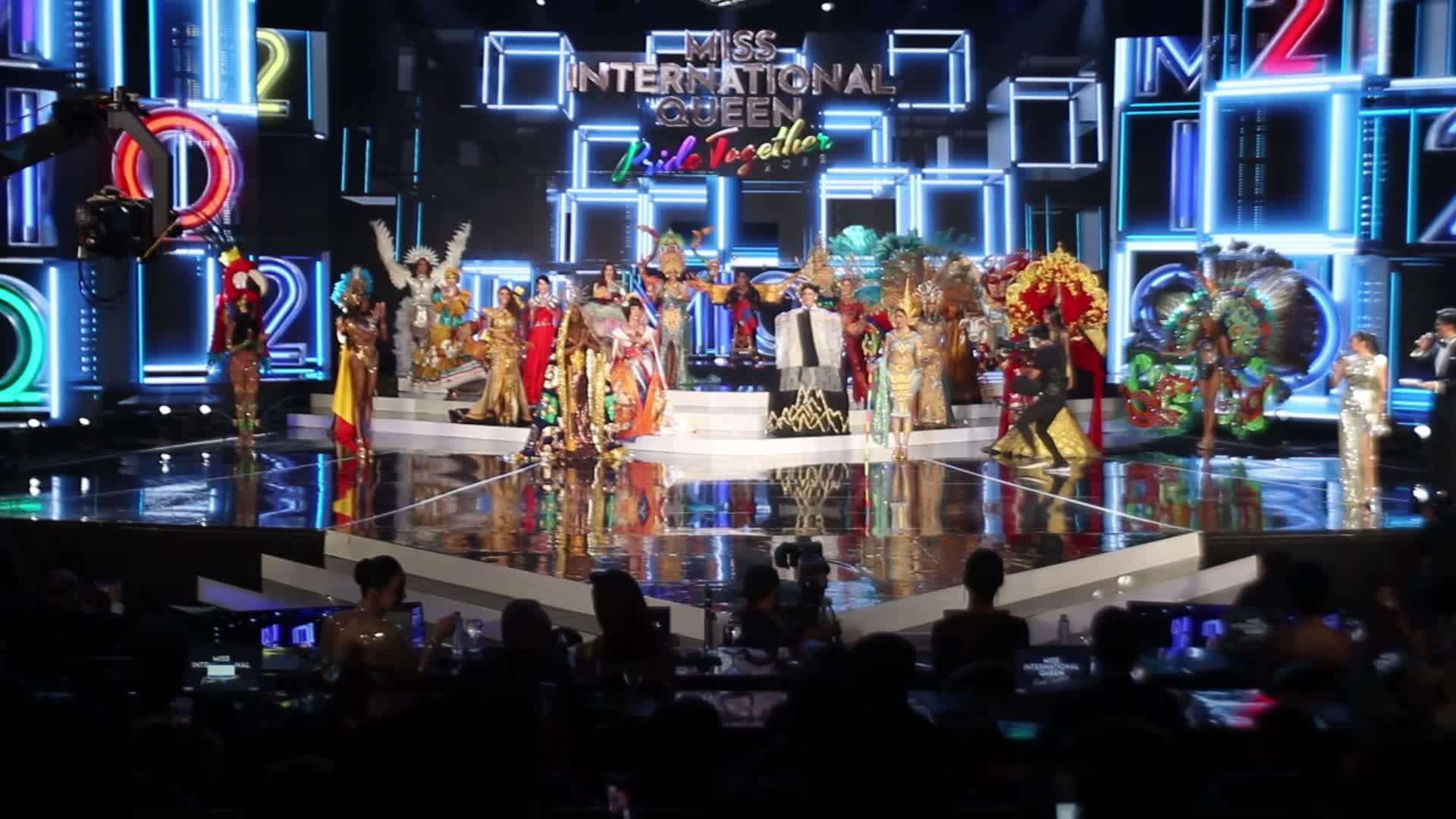 Miss International Queen competition in Pattaya, Thailand