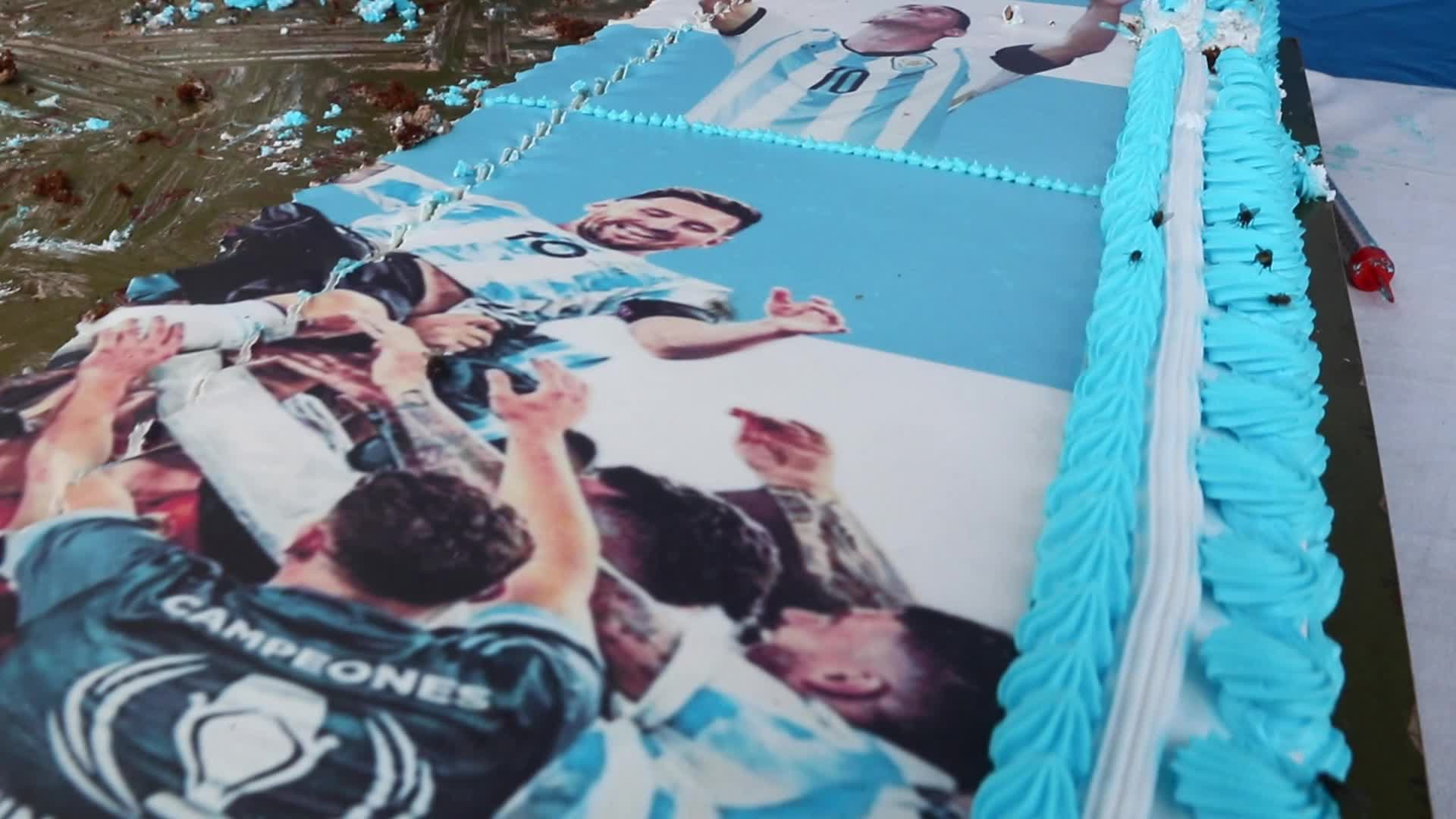 Lionel Messi's birthday celebration in Kolkata