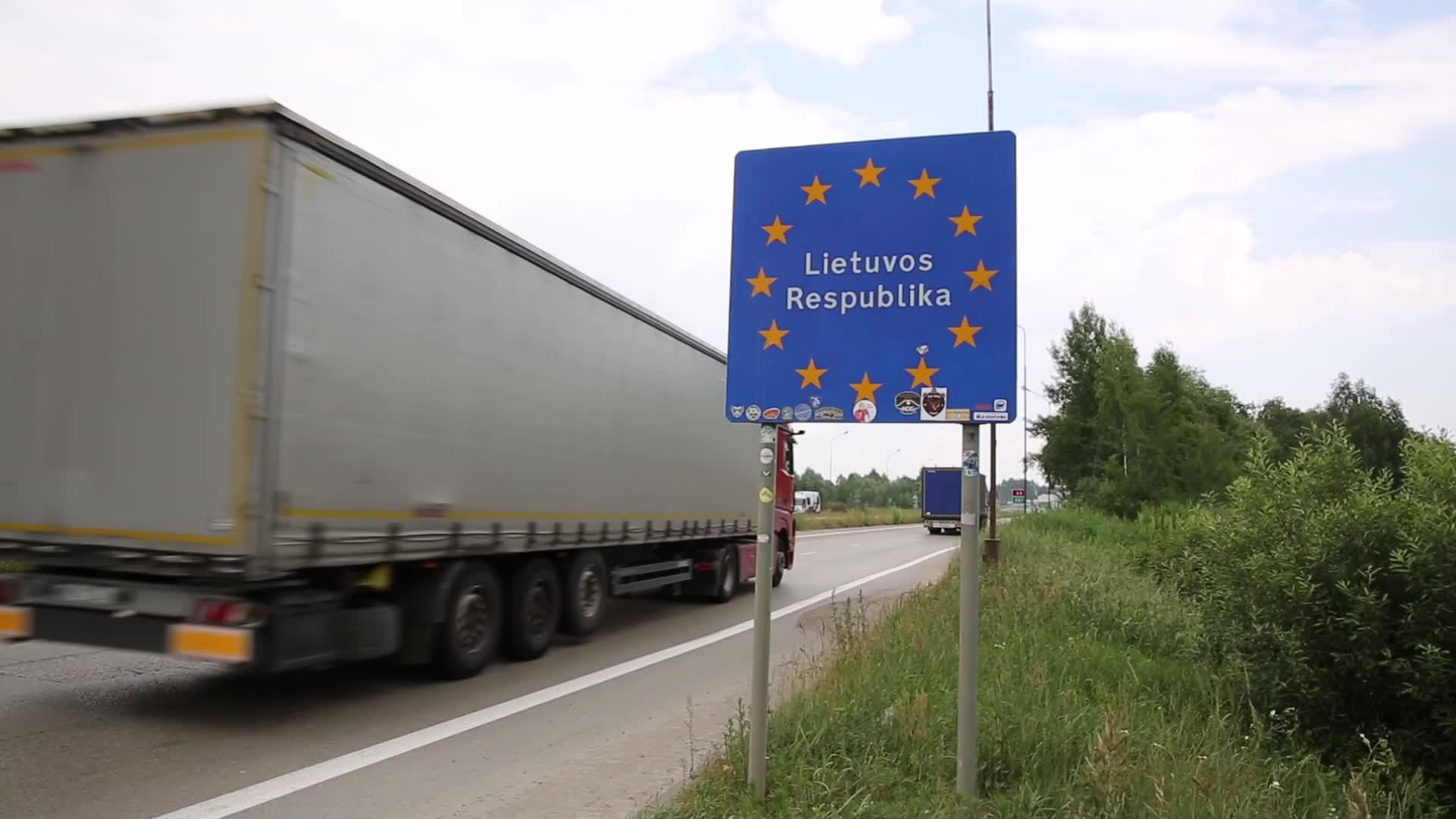 Polish-Lithuanian border crossing