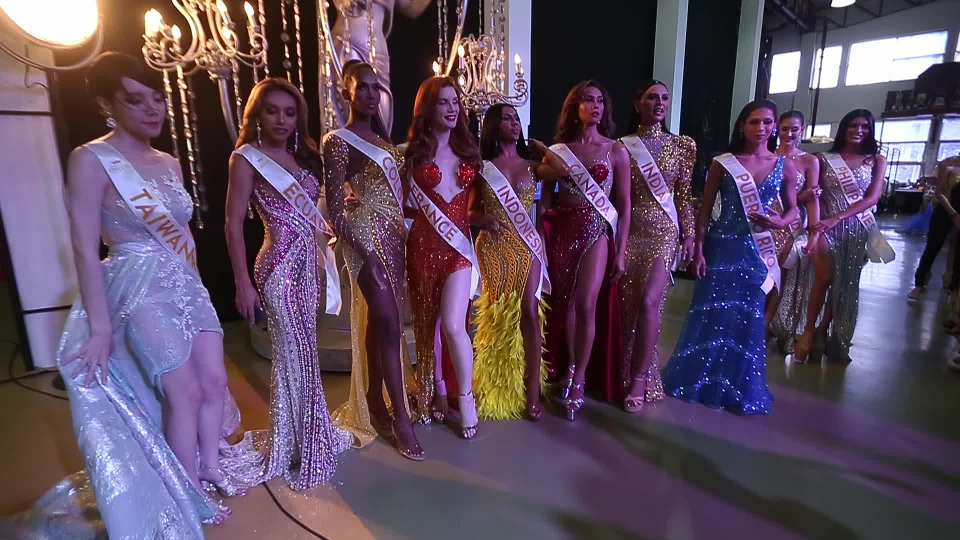 Miss International Queen competition in Pattaya, Thailand
