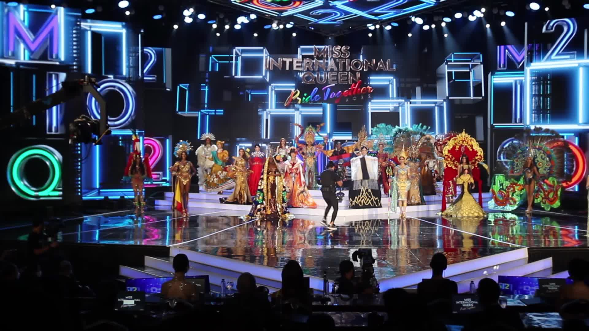 Miss International Queen competition in Pattaya, Thailand