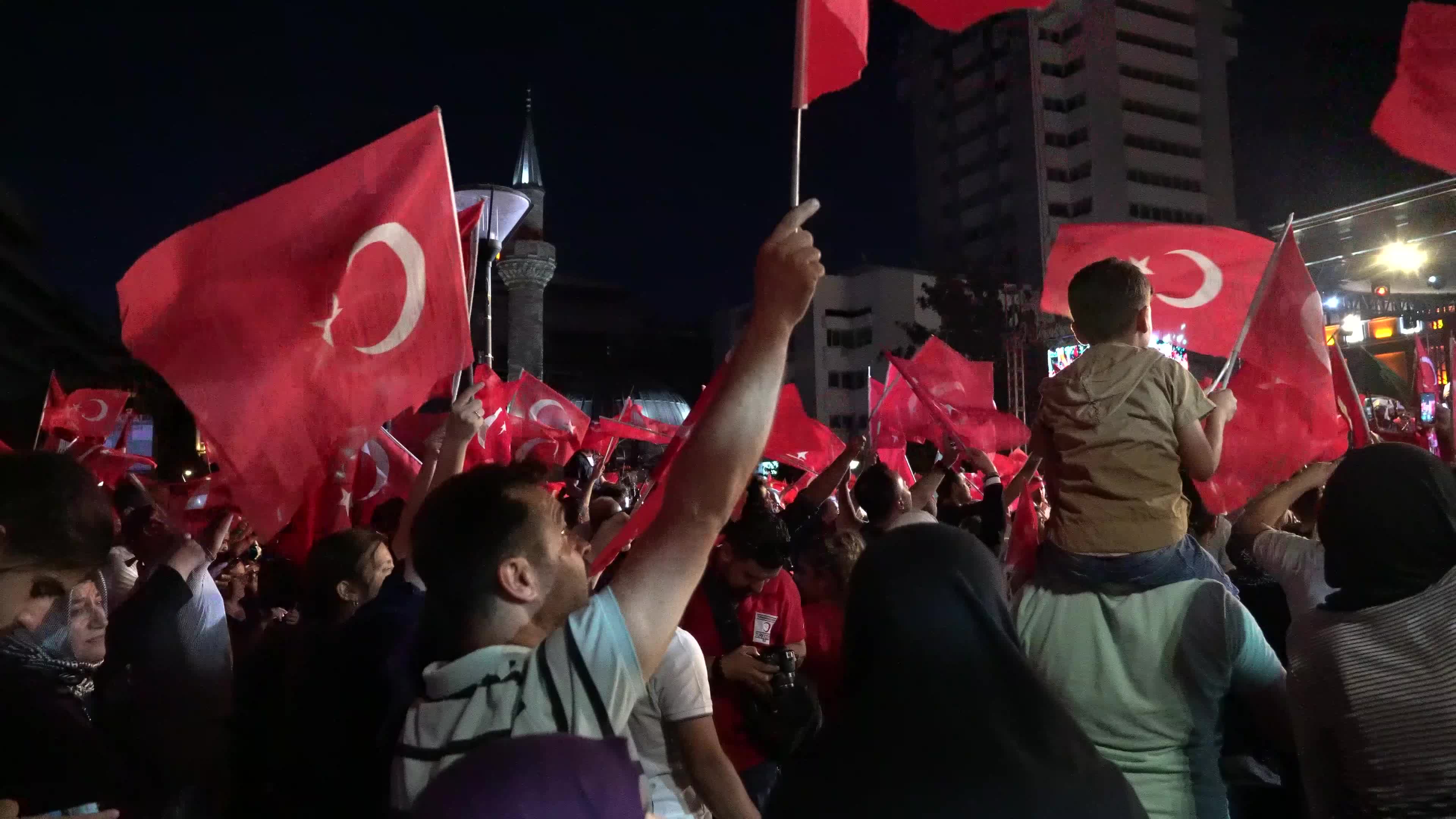 Democracy and National Unity Day's events, Izmir, Turkey