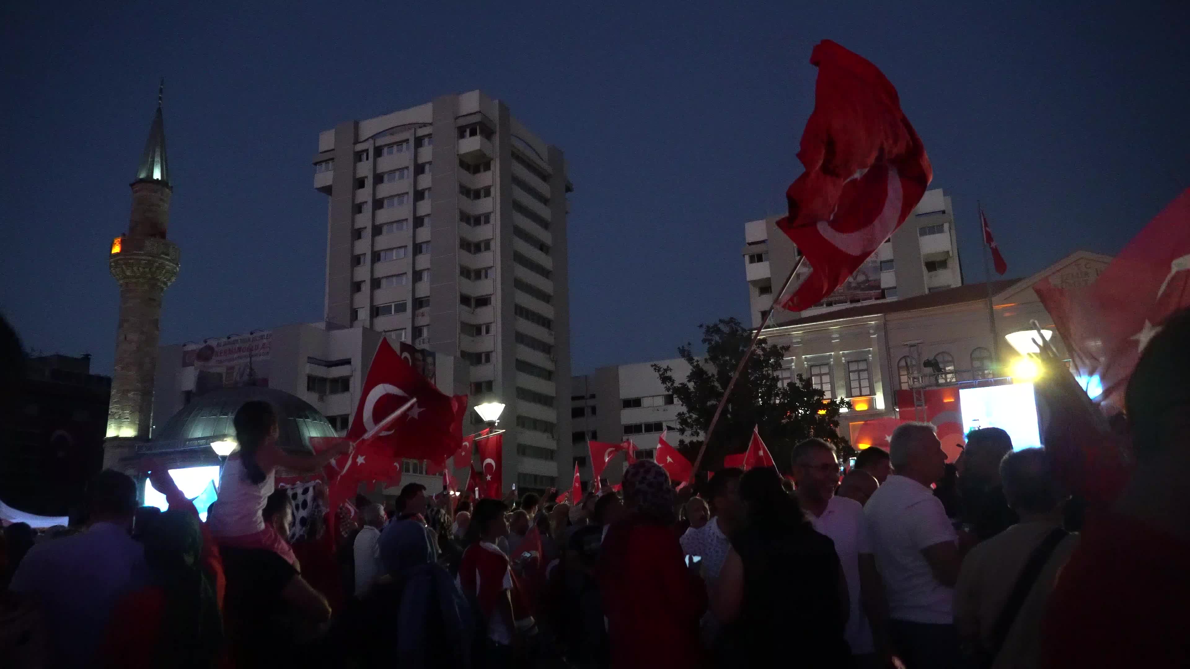 Democracy and National Unity Day's events, Izmir, Turkey