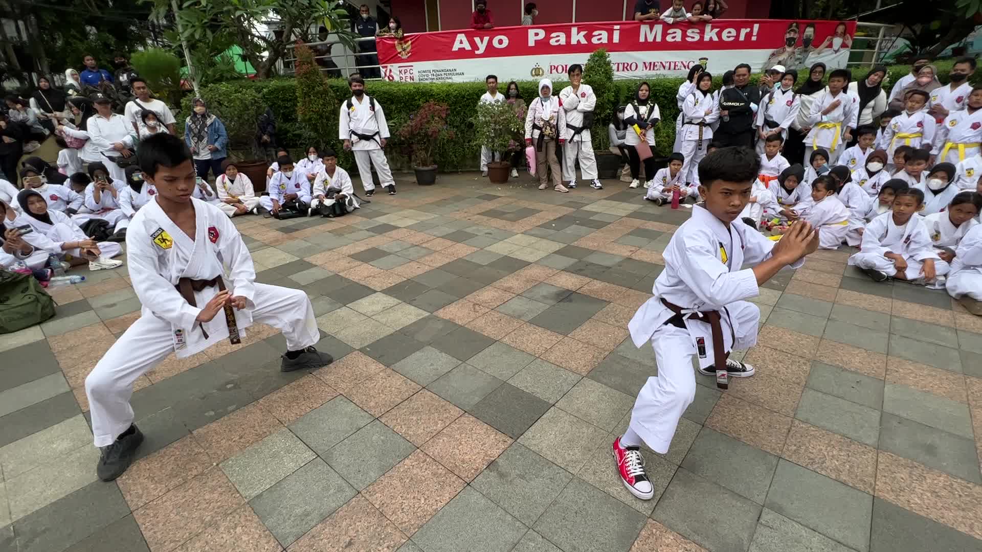 Car Free Day Event in Jakarta