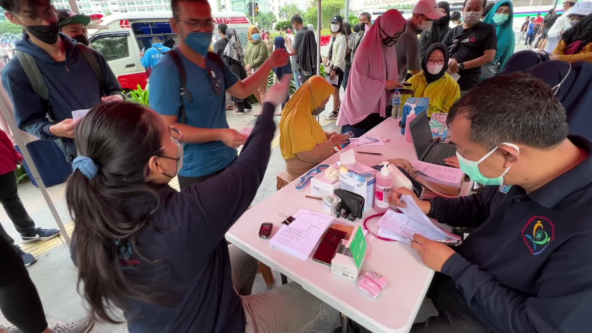 COVID-19 Booster Vaccination In Indonesia