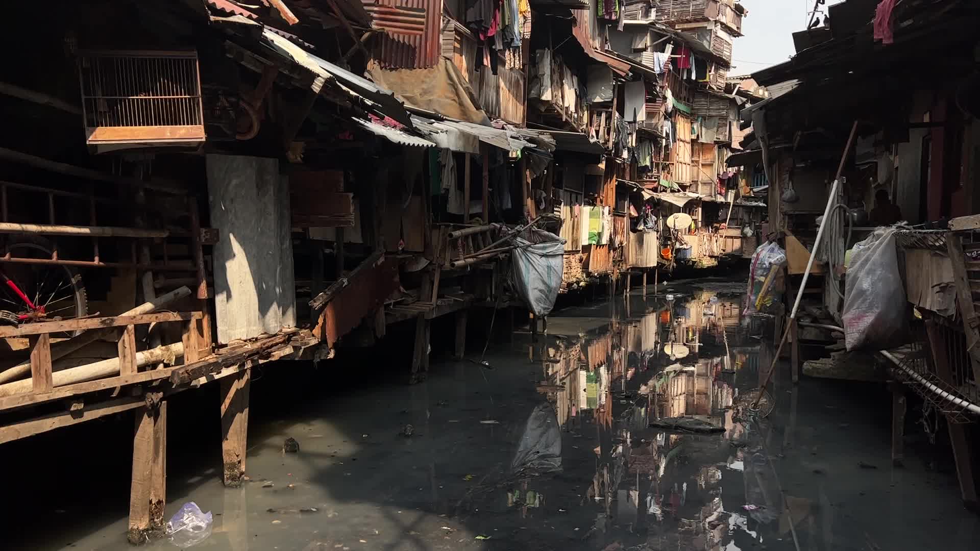 Daily Life In The Slum Area of Jakarta