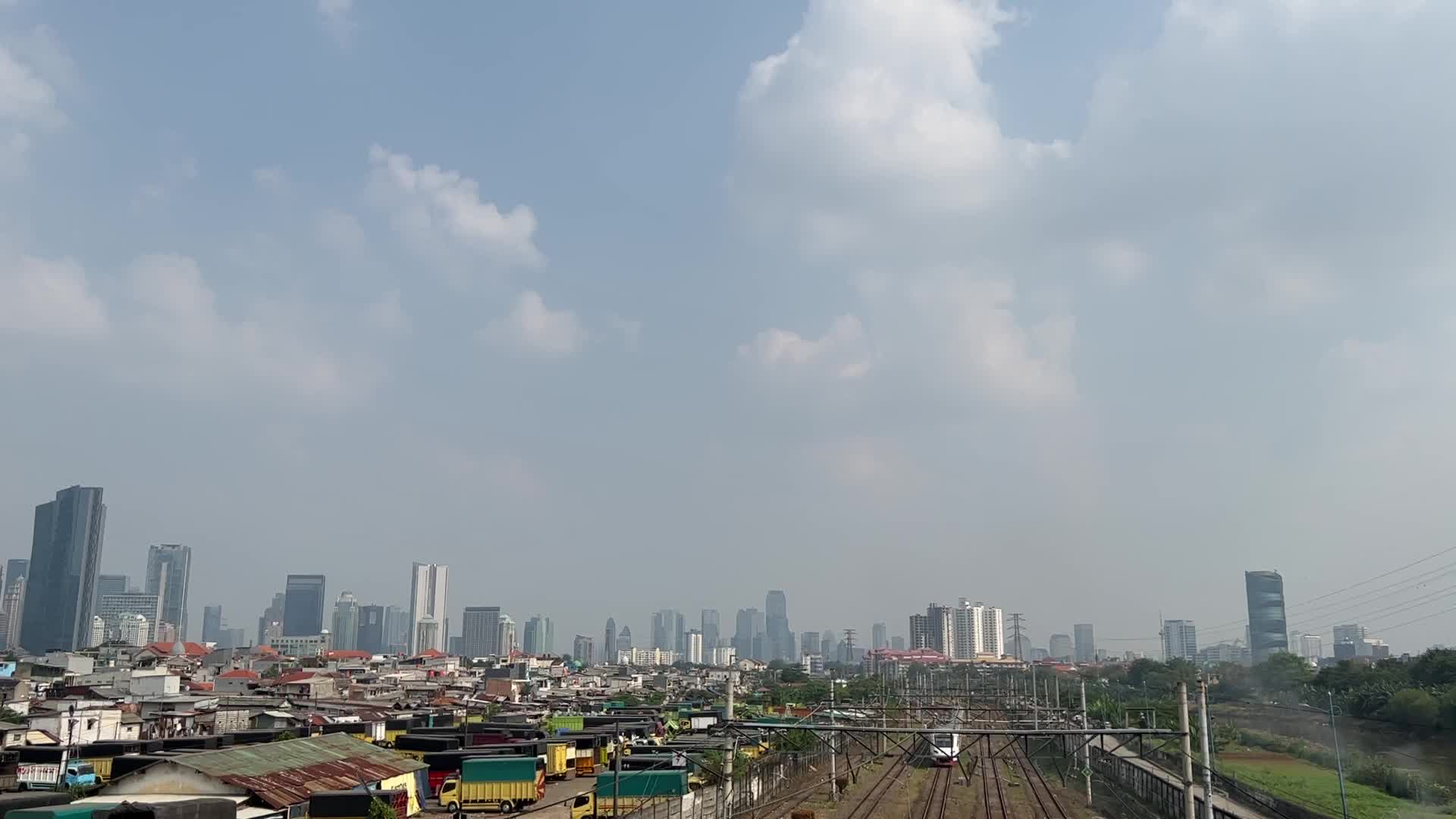 Daily Life In The Slum Area of Jakarta