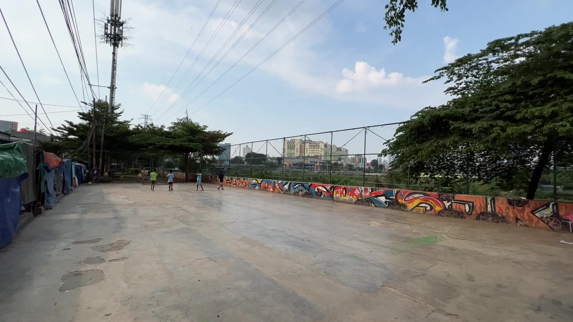 Daily Life In The Slum Area of Jakarta