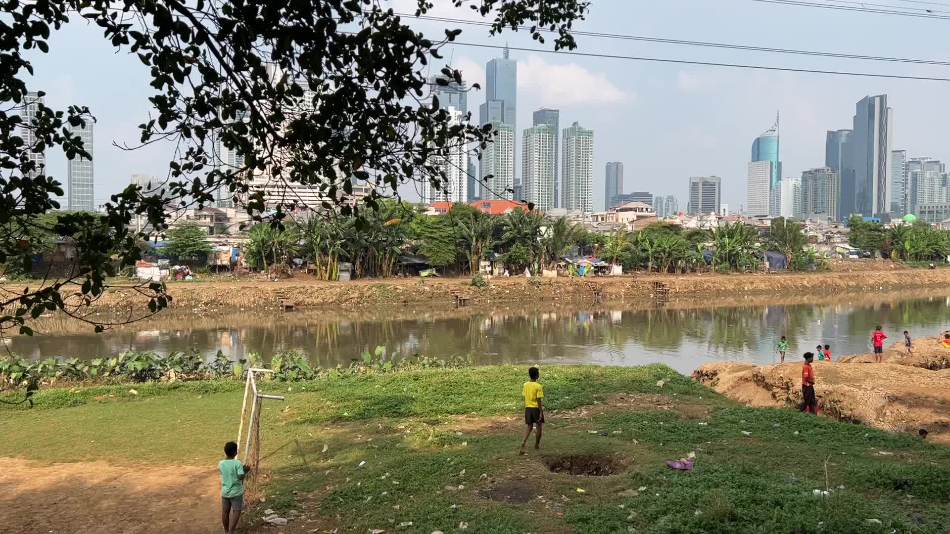 Daily Life In The Slum Area of Jakarta