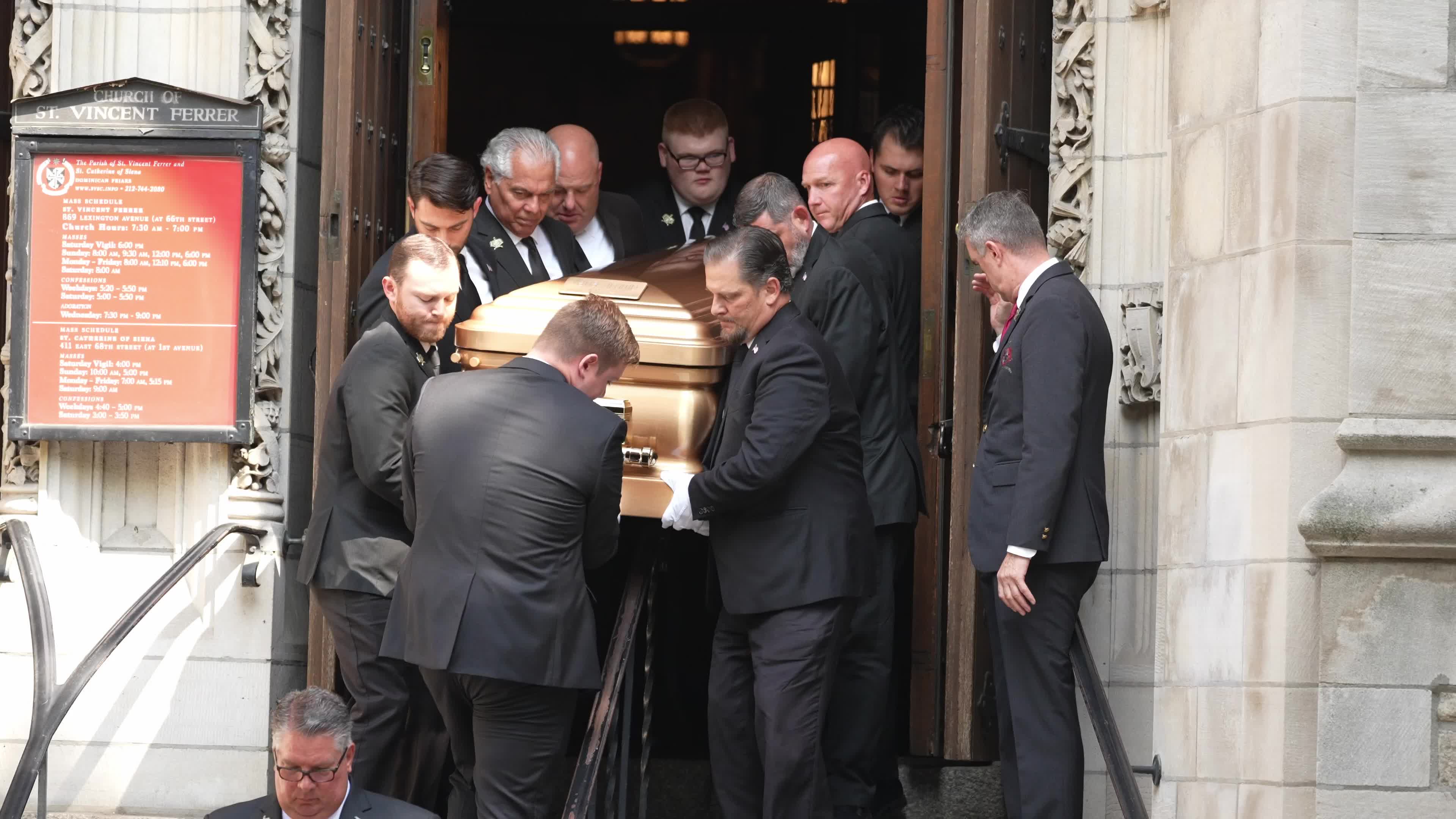 Funeral Held For Ivana Trump In New York City
