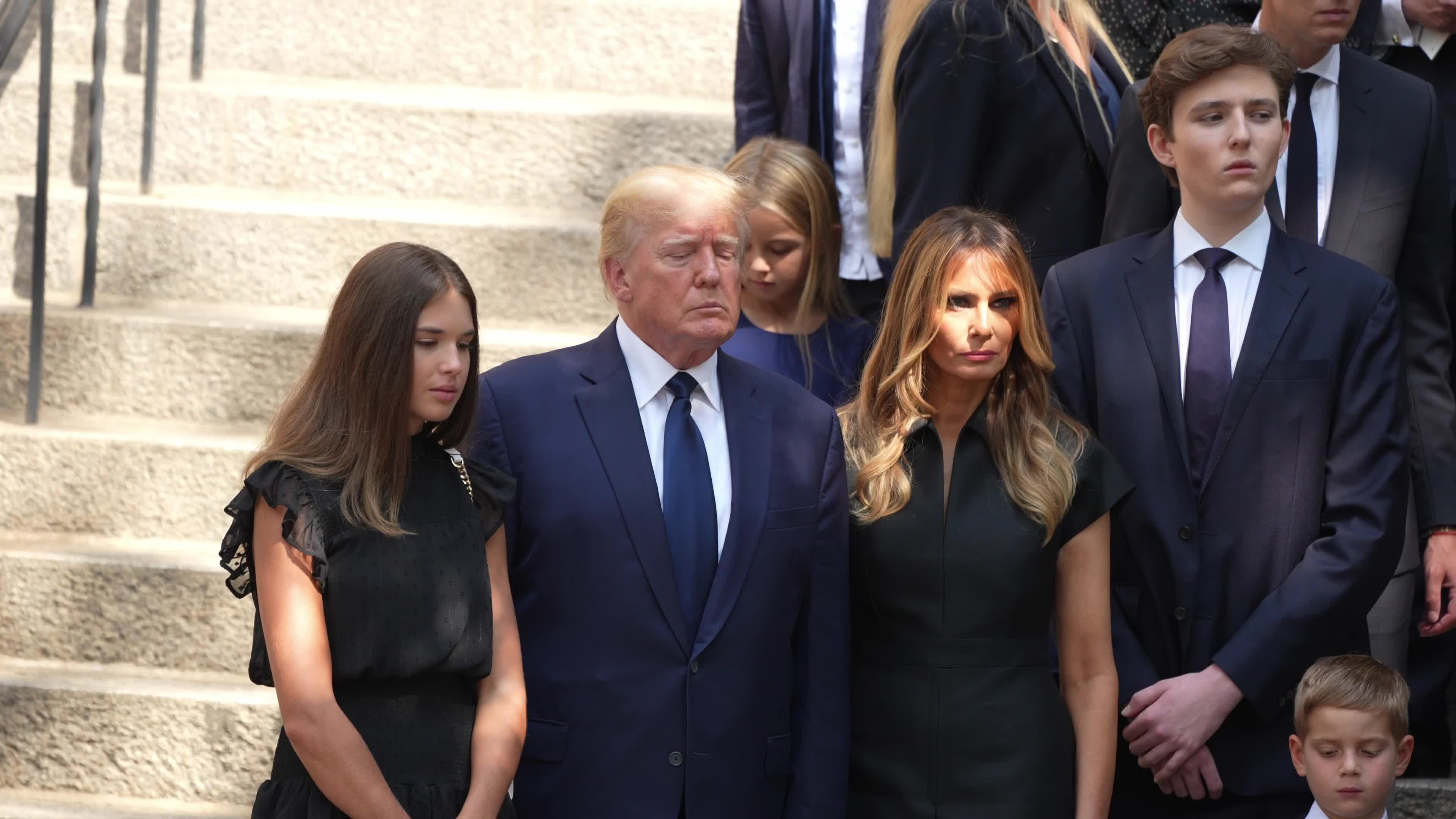 Funeral Held For Ivana Trump In New York City