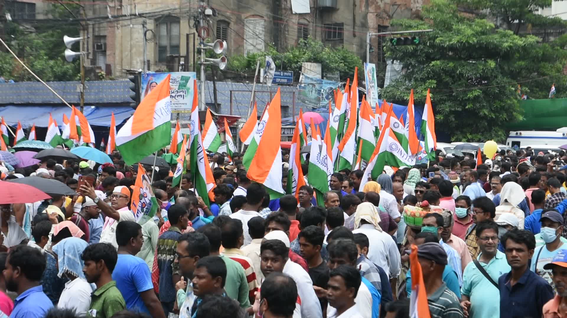 Annual martyrs day rally in Kolkata