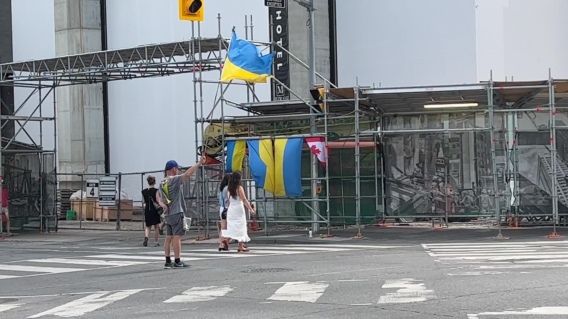 Protest Against the War In Ukraine