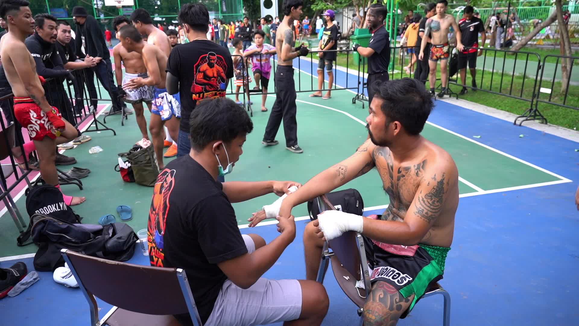 Fight Club Thailand Underground Street Fightings.