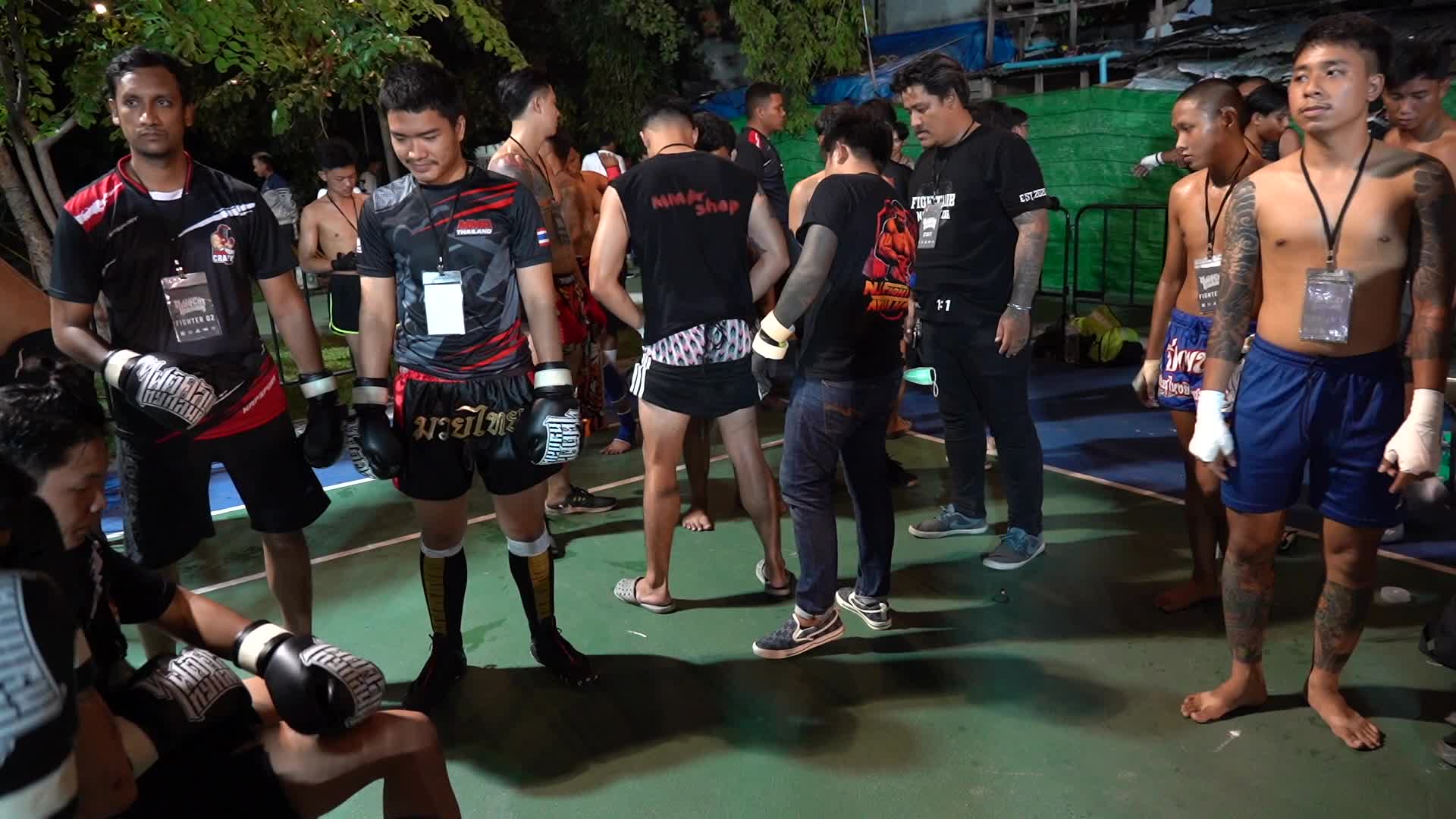 Fight Club Thailand Underground Street Fightings.