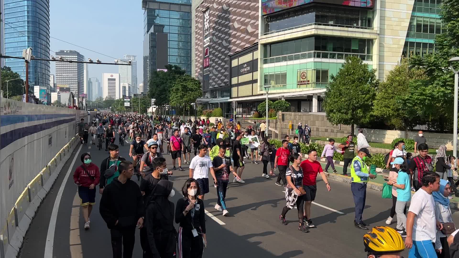 Plastic Free Parade in Jakarta-Indonesia