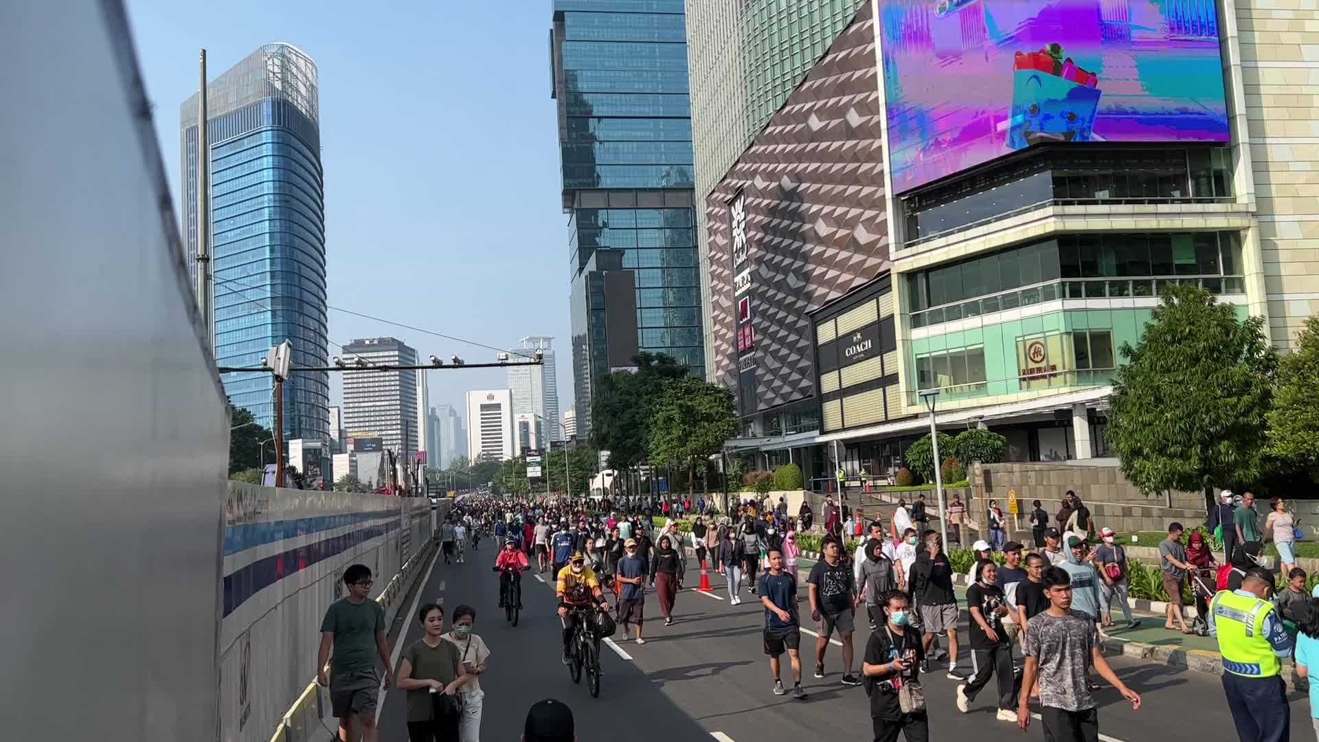 Plastic Free Parade in Jakarta-Indonesia