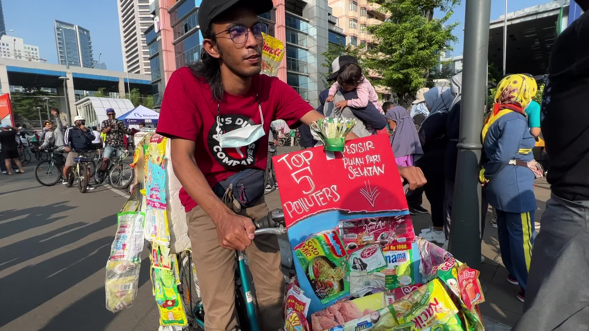 Plastic Free Parade in Jakarta-Indonesia