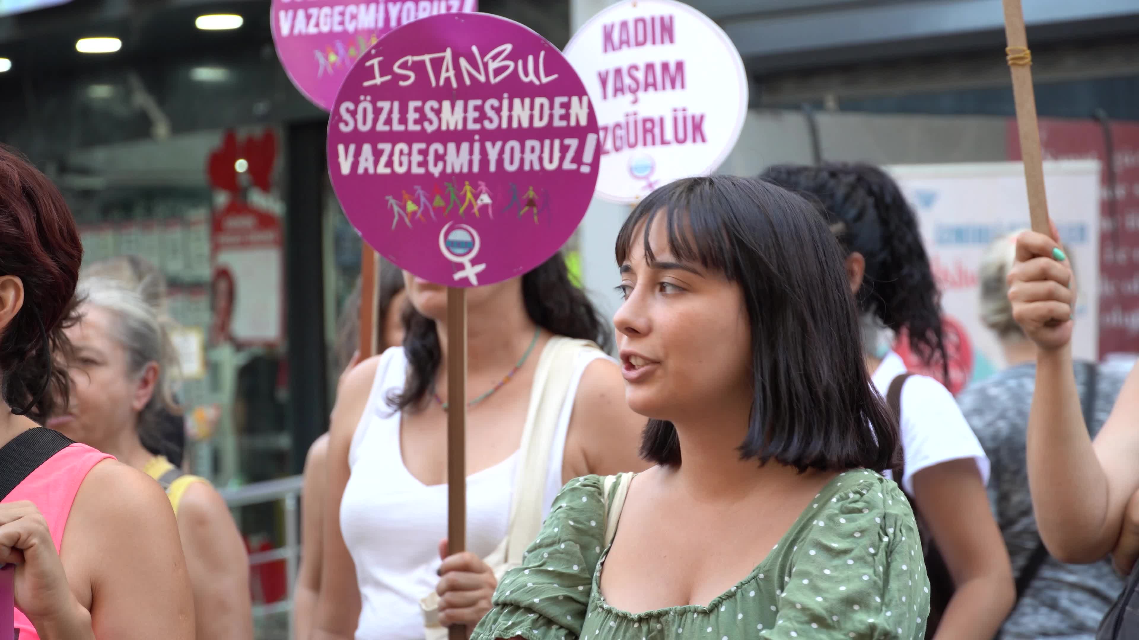 Protest of Turkey's withdrawal from the Istanbul Convention