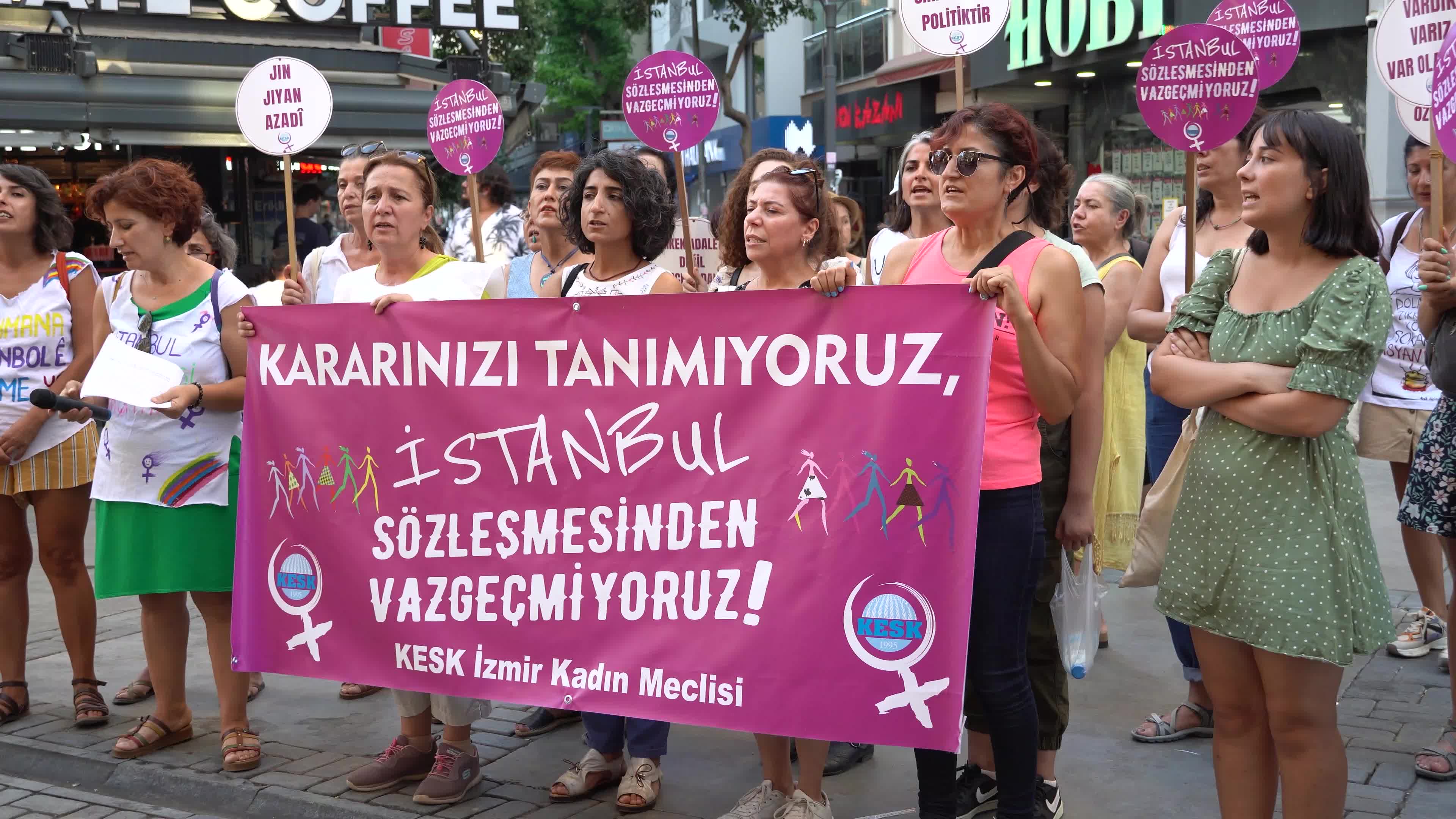Protest of Turkey's withdrawal from the Istanbul Convention