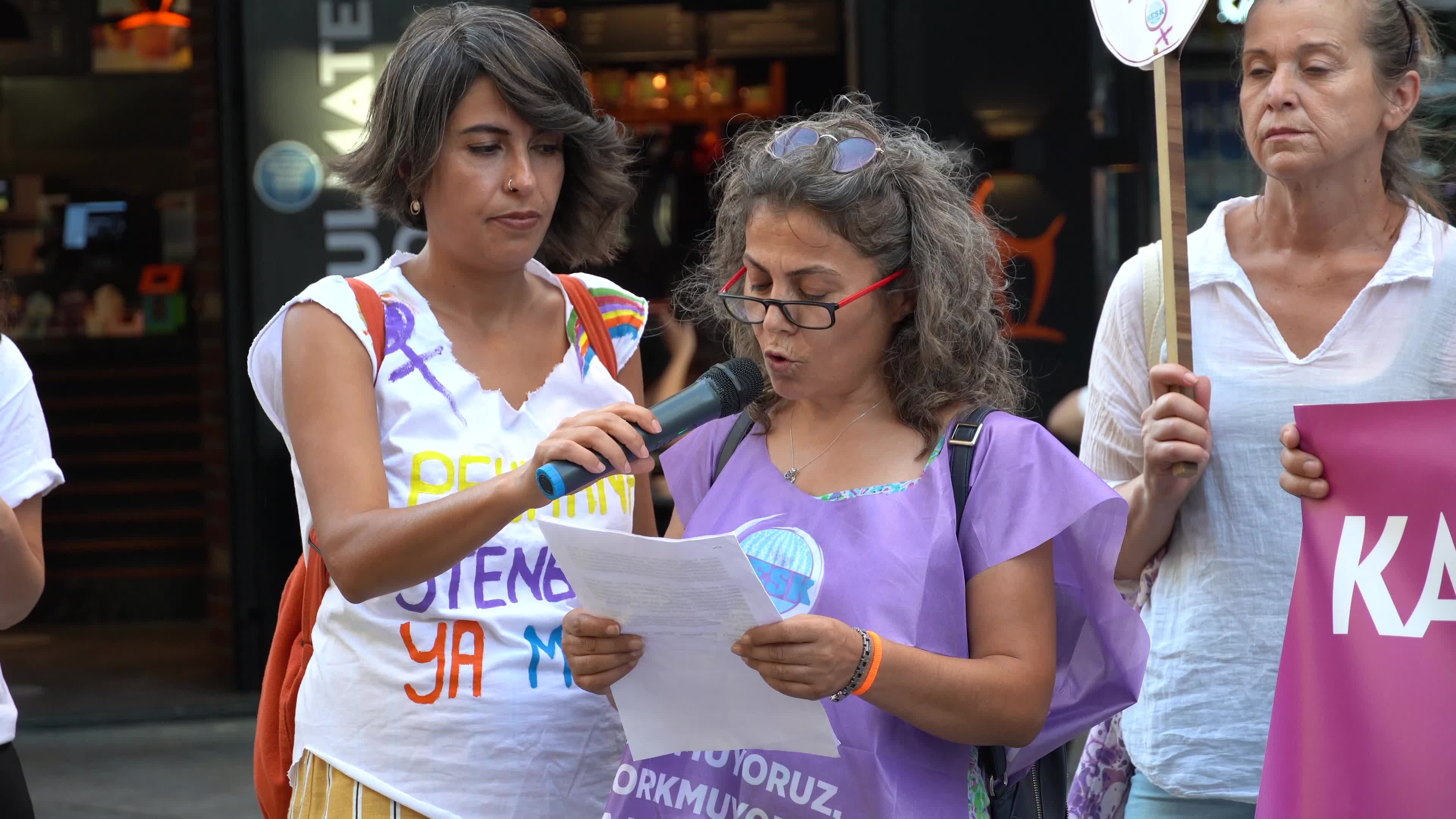 Protest of Turkey's withdrawal from the Istanbul Convention