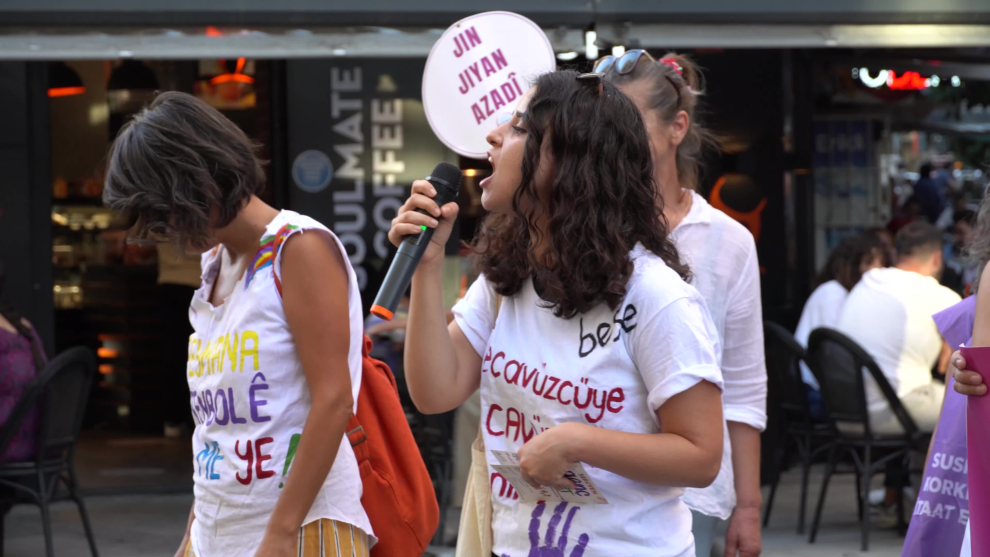Protest of Turkey's withdrawal from the Istanbul Convention