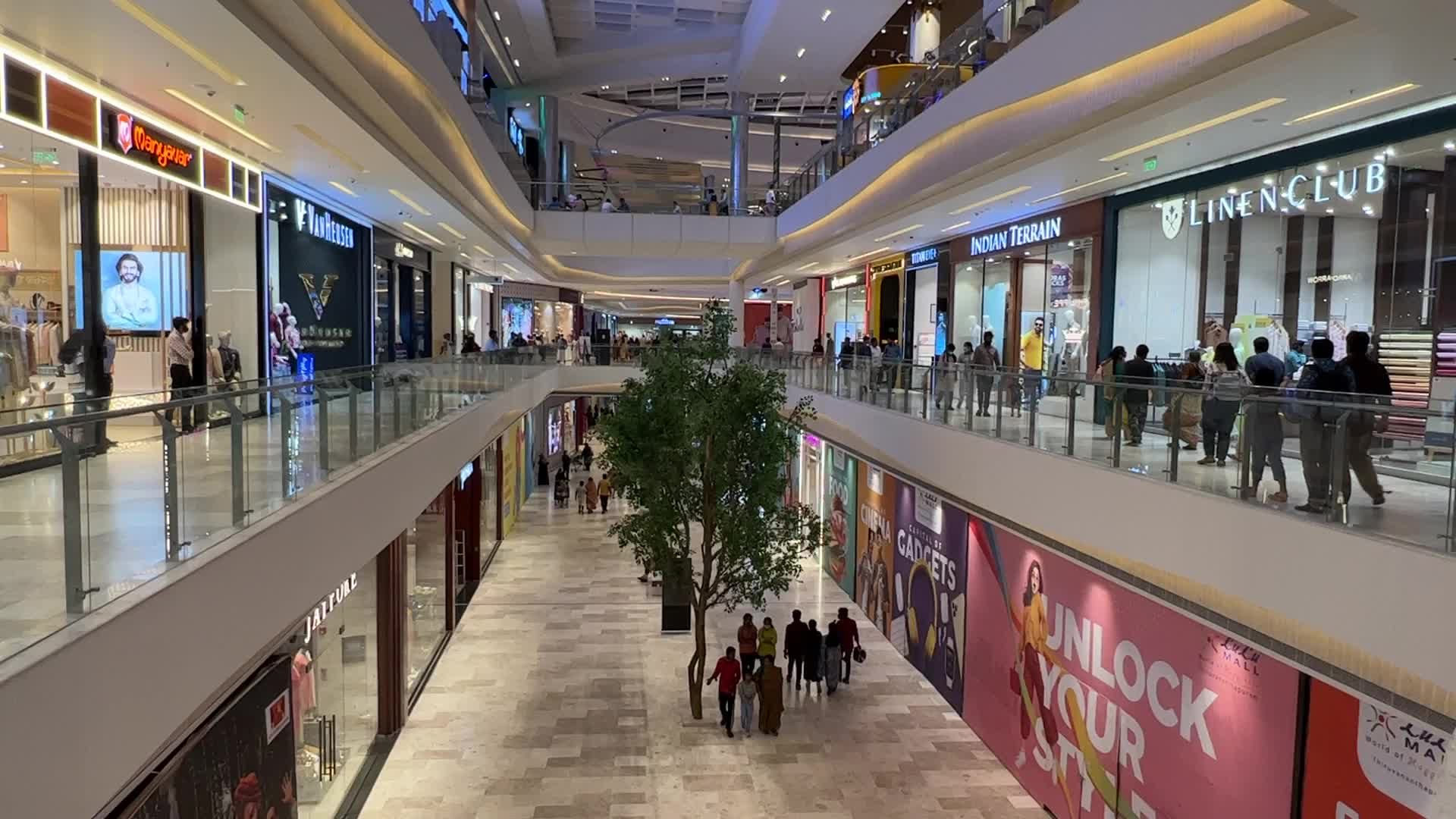 Lulu Mall in Thiruvananthapuram