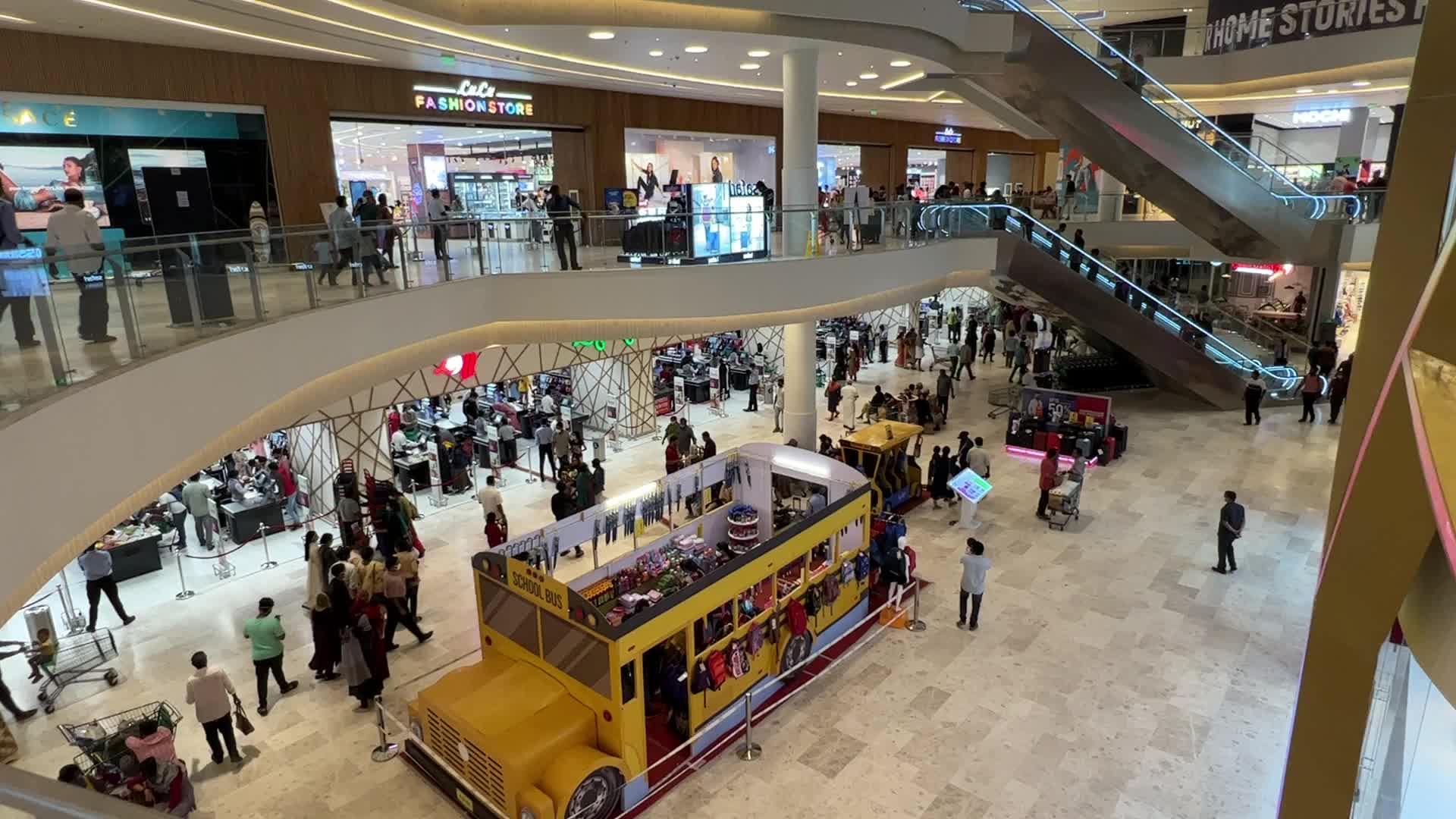 Lulu Mall in Thiruvananthapuram