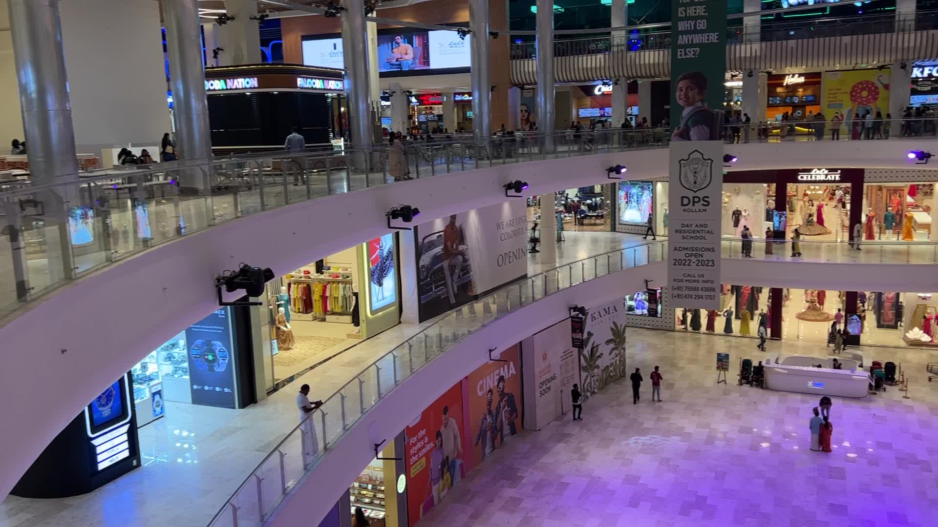 Lulu Mall in Thiruvananthapuram