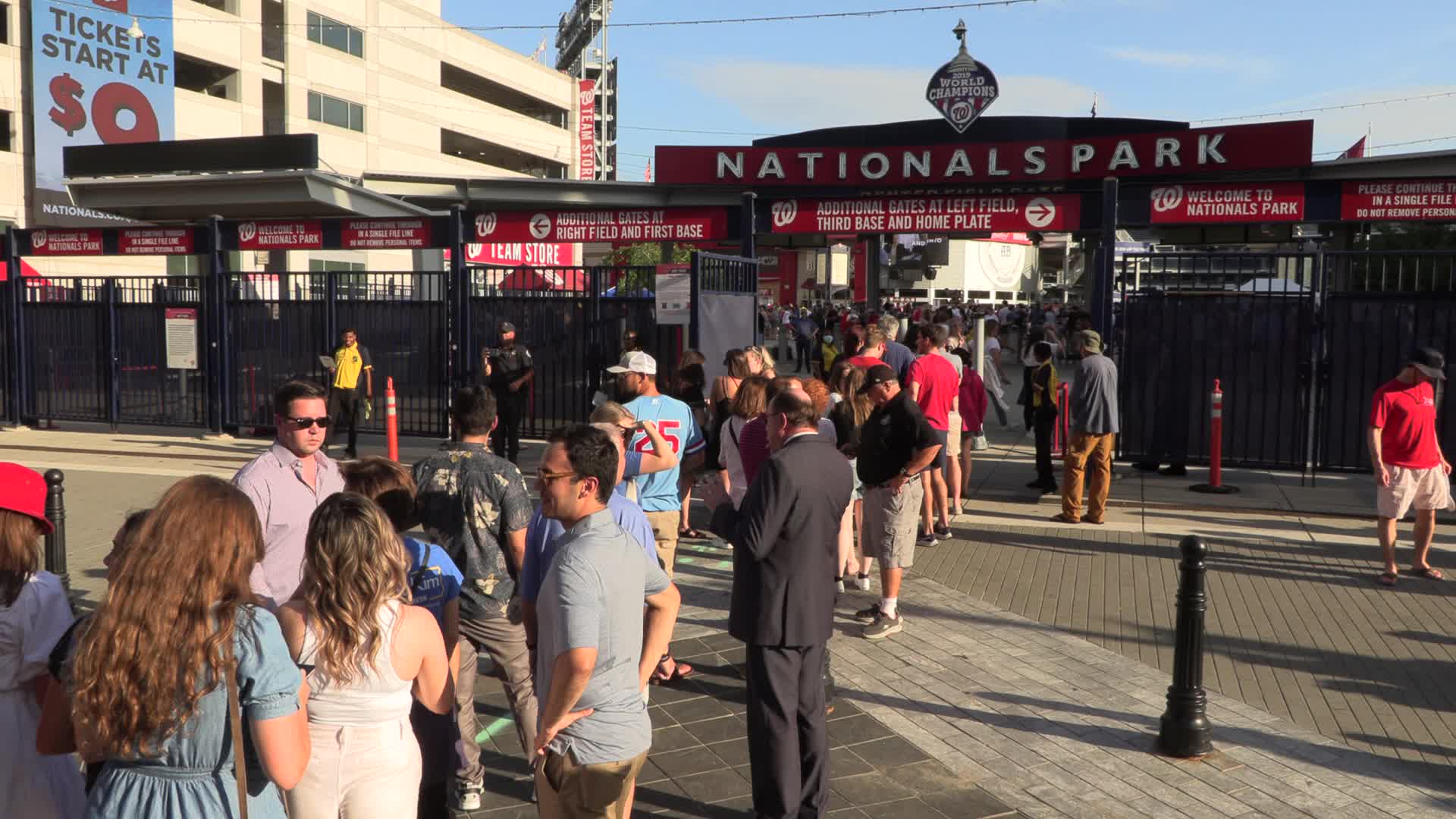 DC: Activists arrested after blockading Congressional baseball game