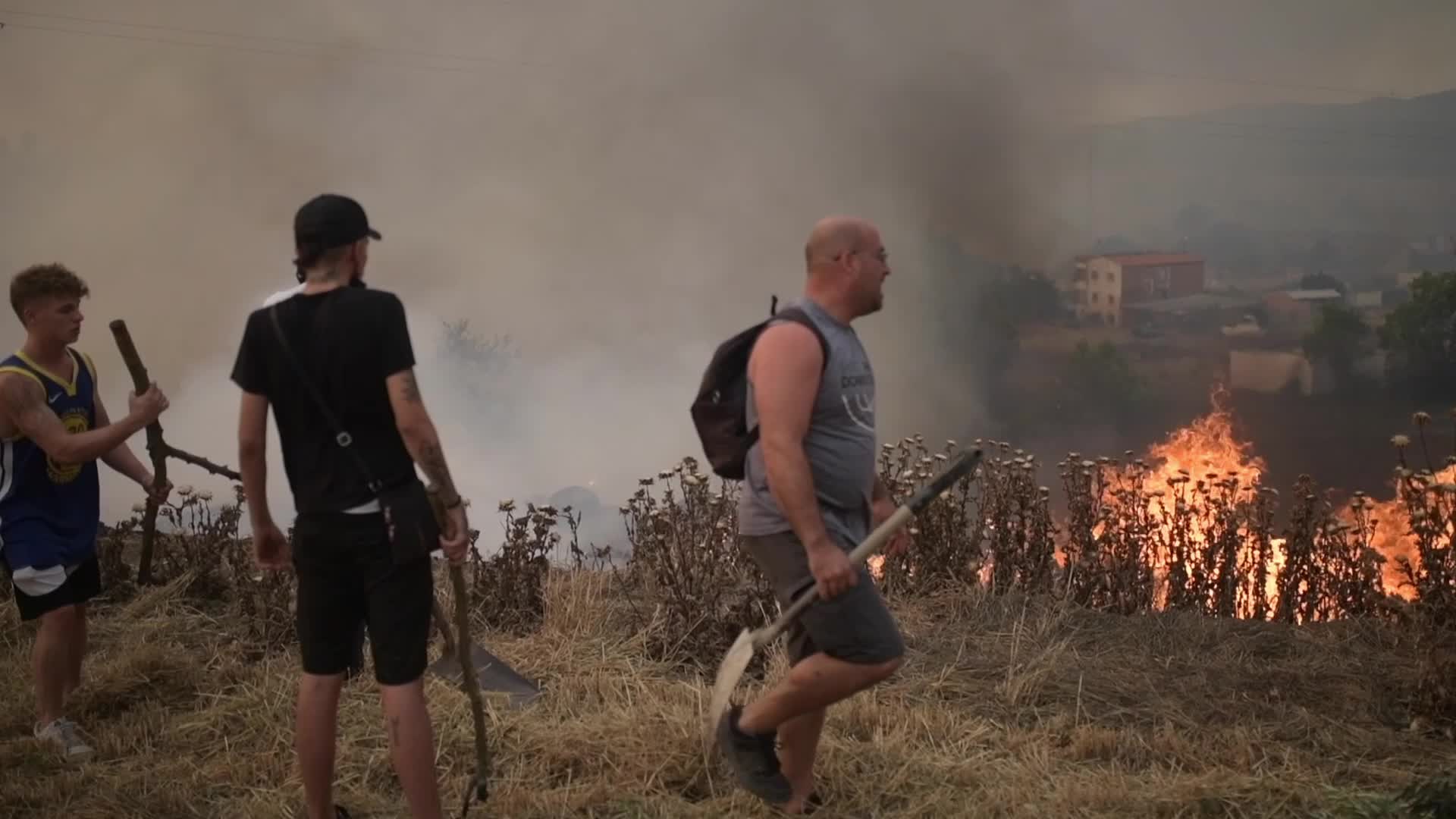 Wildfire in Catalonia