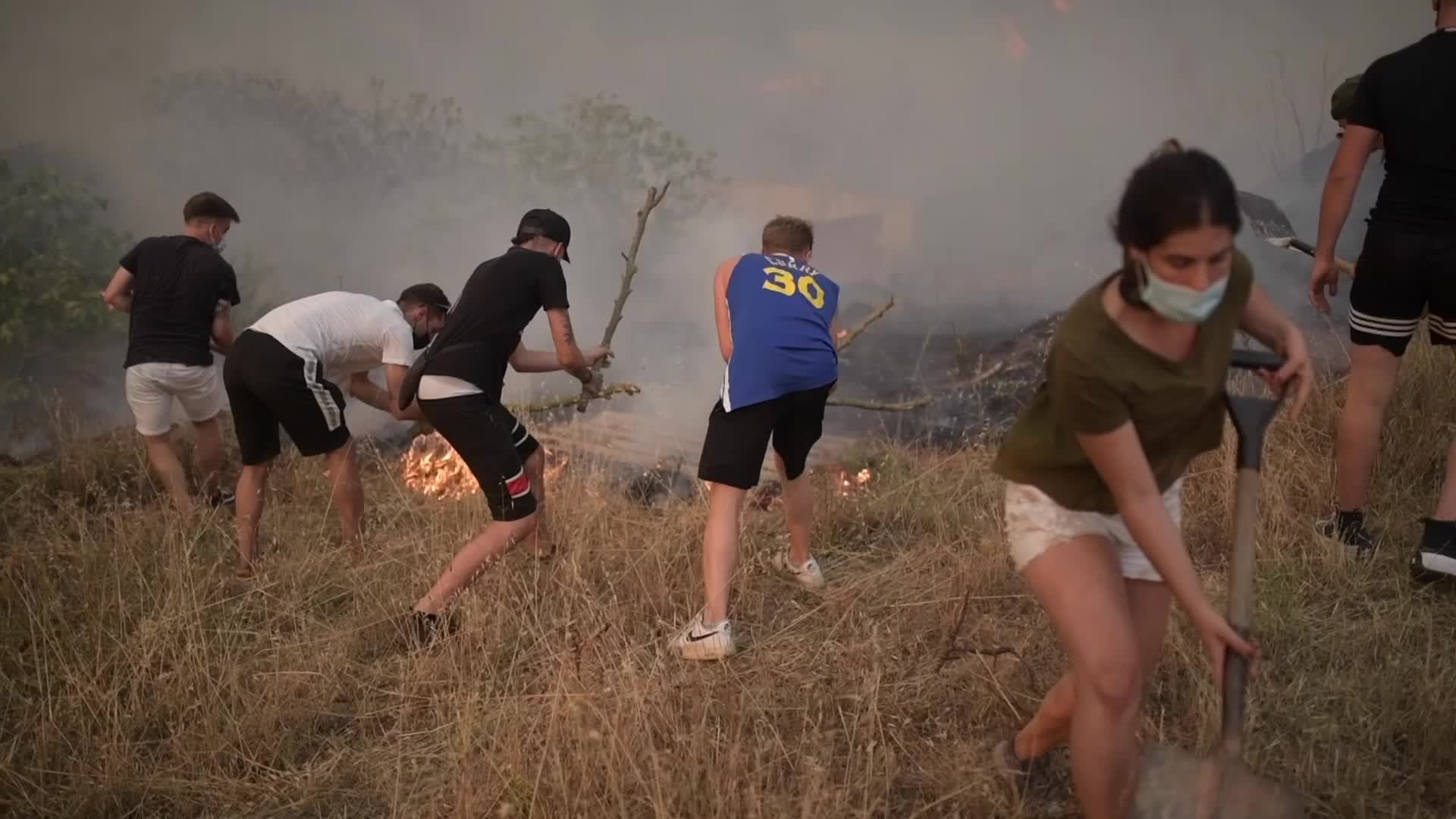 Wildfire in Catalonia