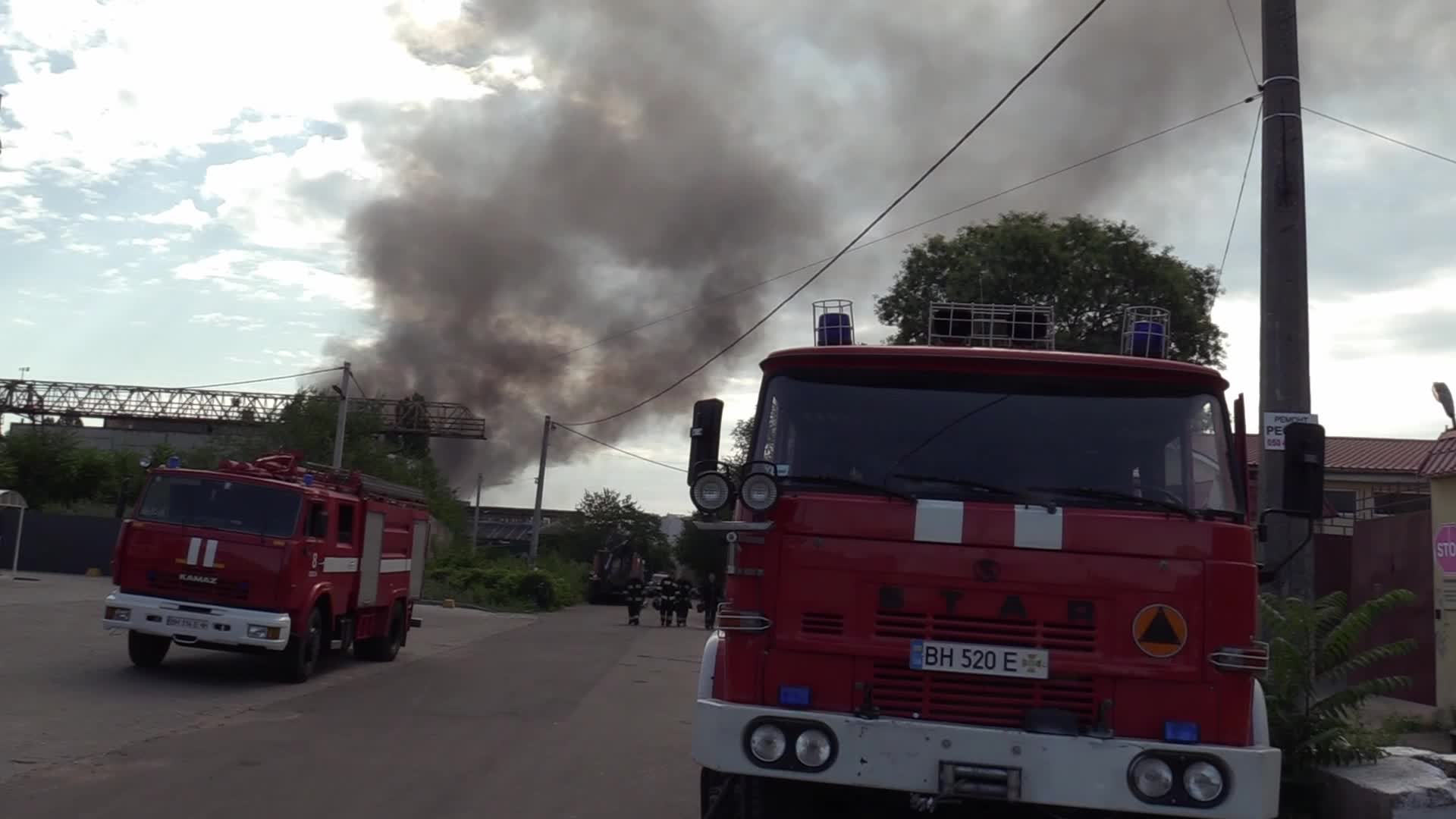 Aftermath of a rocket strike in Odesa, amid Russia's invasion of Ukraine