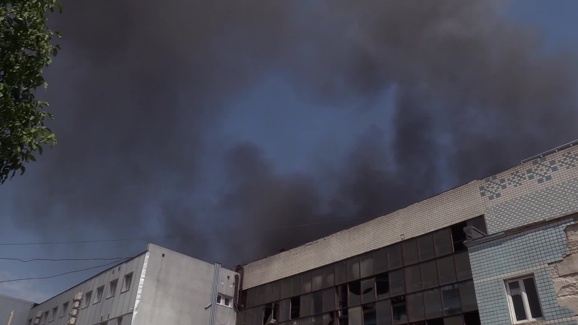 Aftermath of a rocket strike in Odesa, amid Russia's invasion of Ukraine