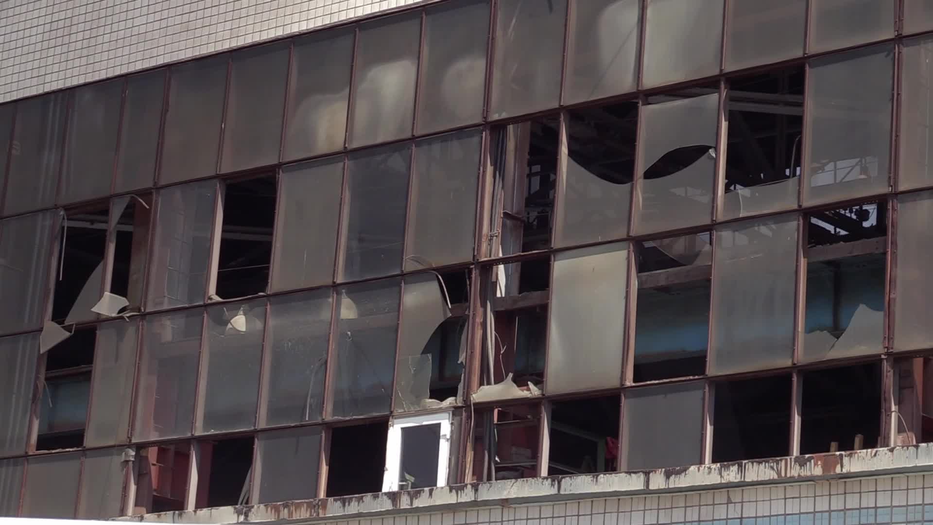 Aftermath of a rocket strike in Odesa, amid Russia's invasion of Ukraine