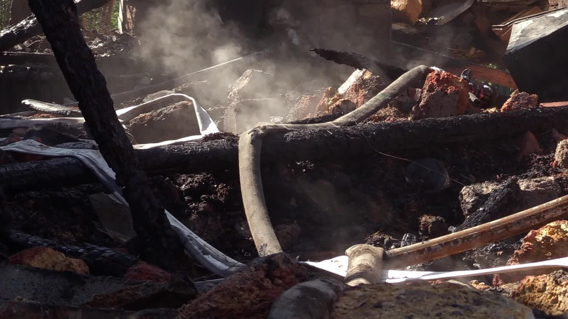 Aftermath of a missile strike in Odesa region, amid Russia's invasion of Ukraine