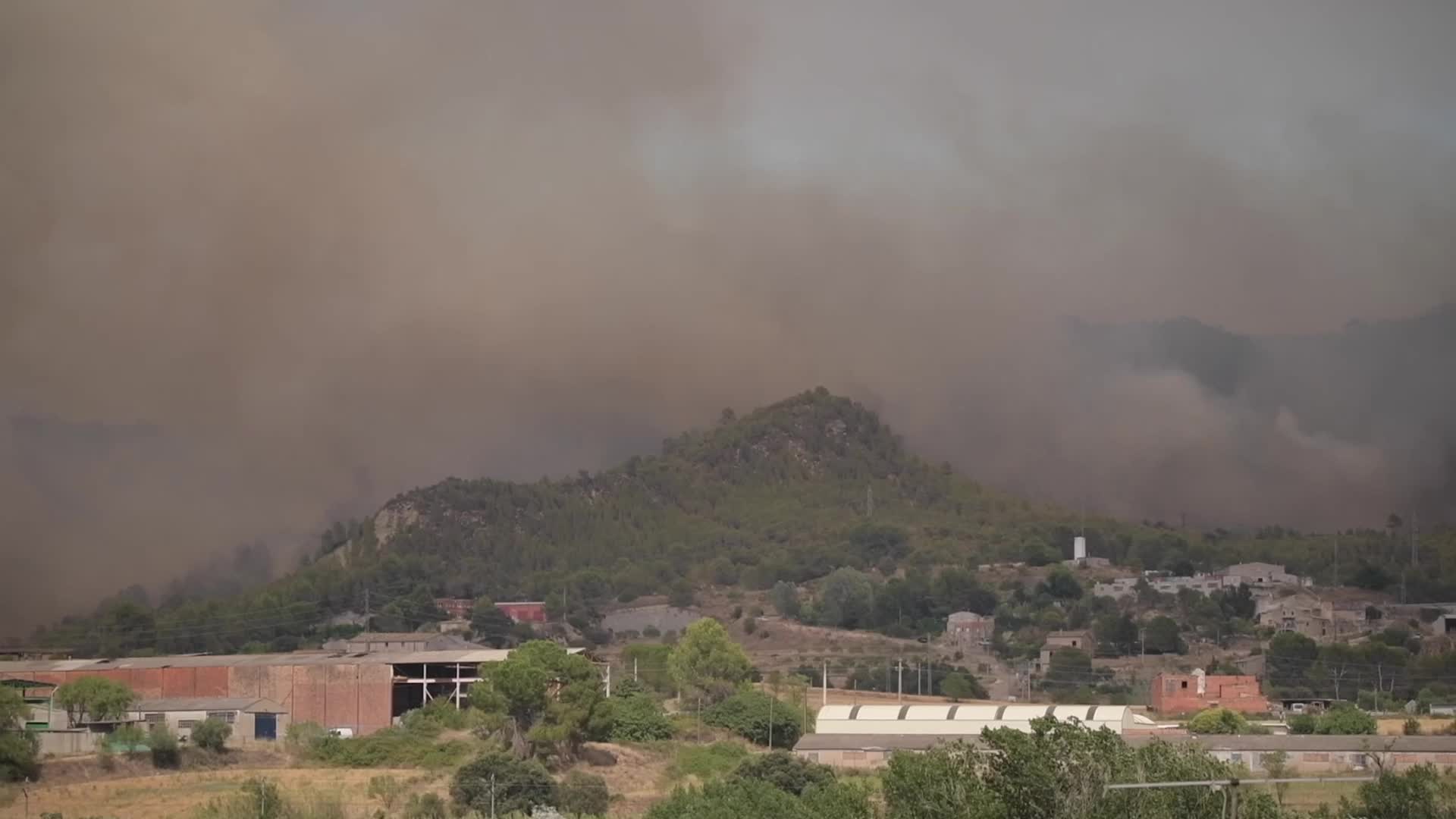 Wildfire in Catalonia