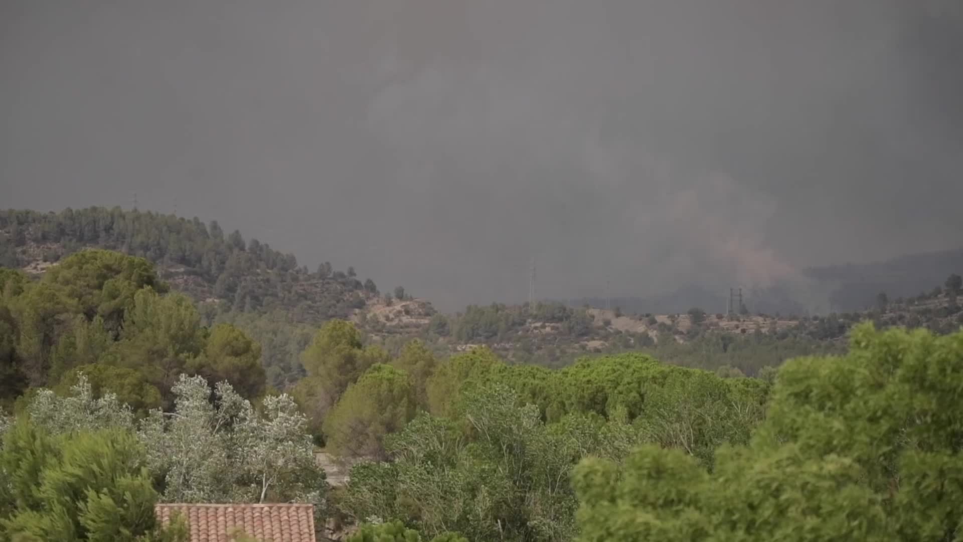 Wildfire in Catalonia