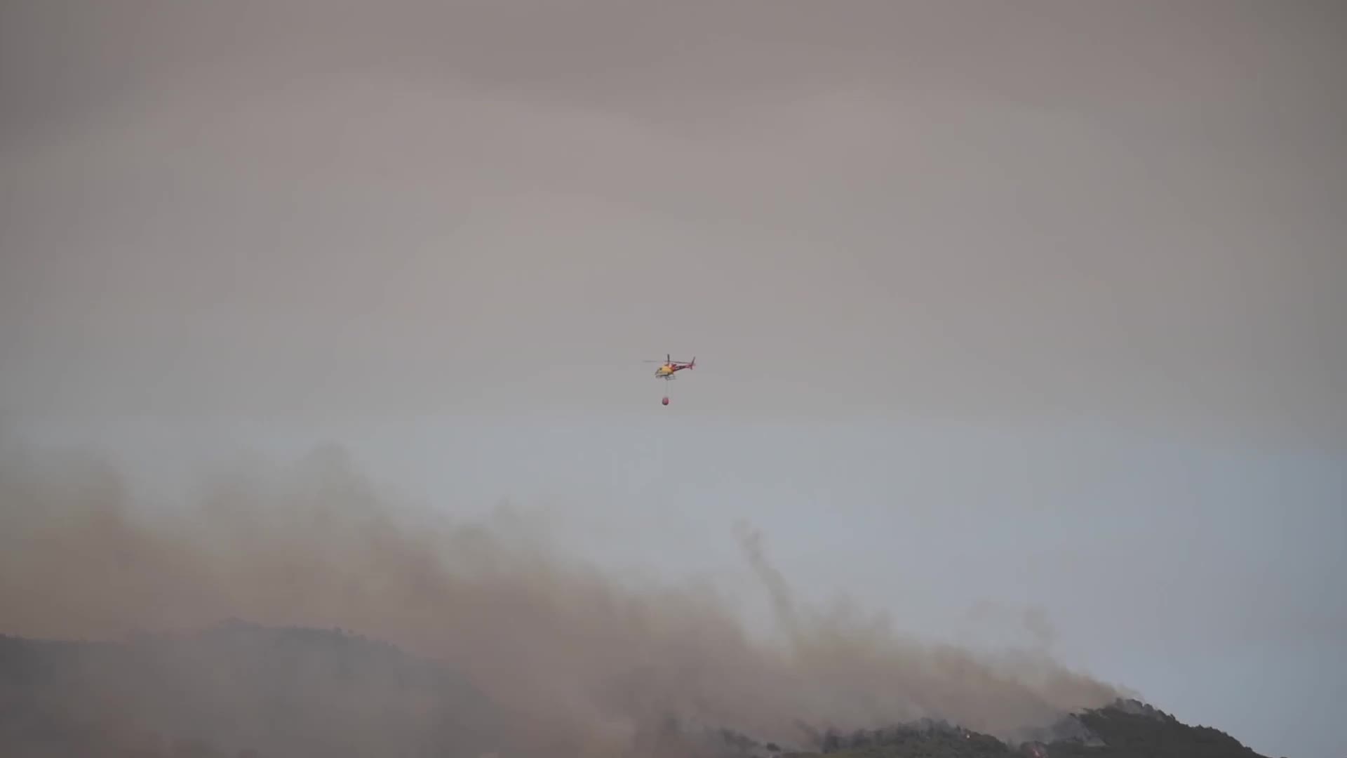 Wildfire in Catalonia