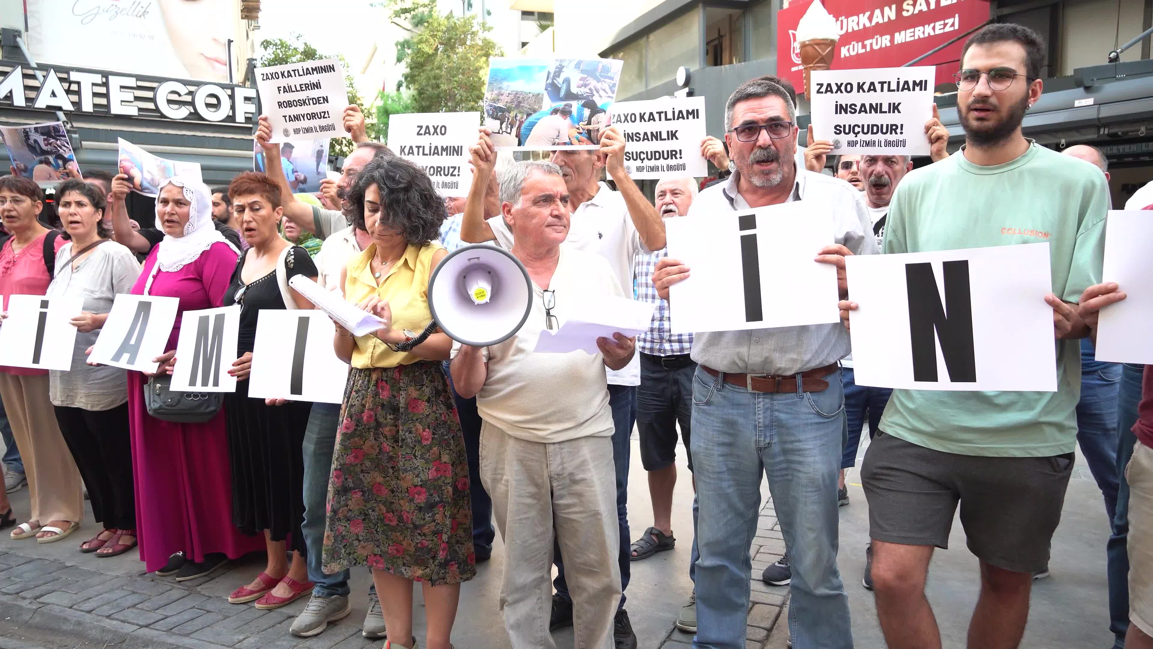 Protest for Zakho Attack