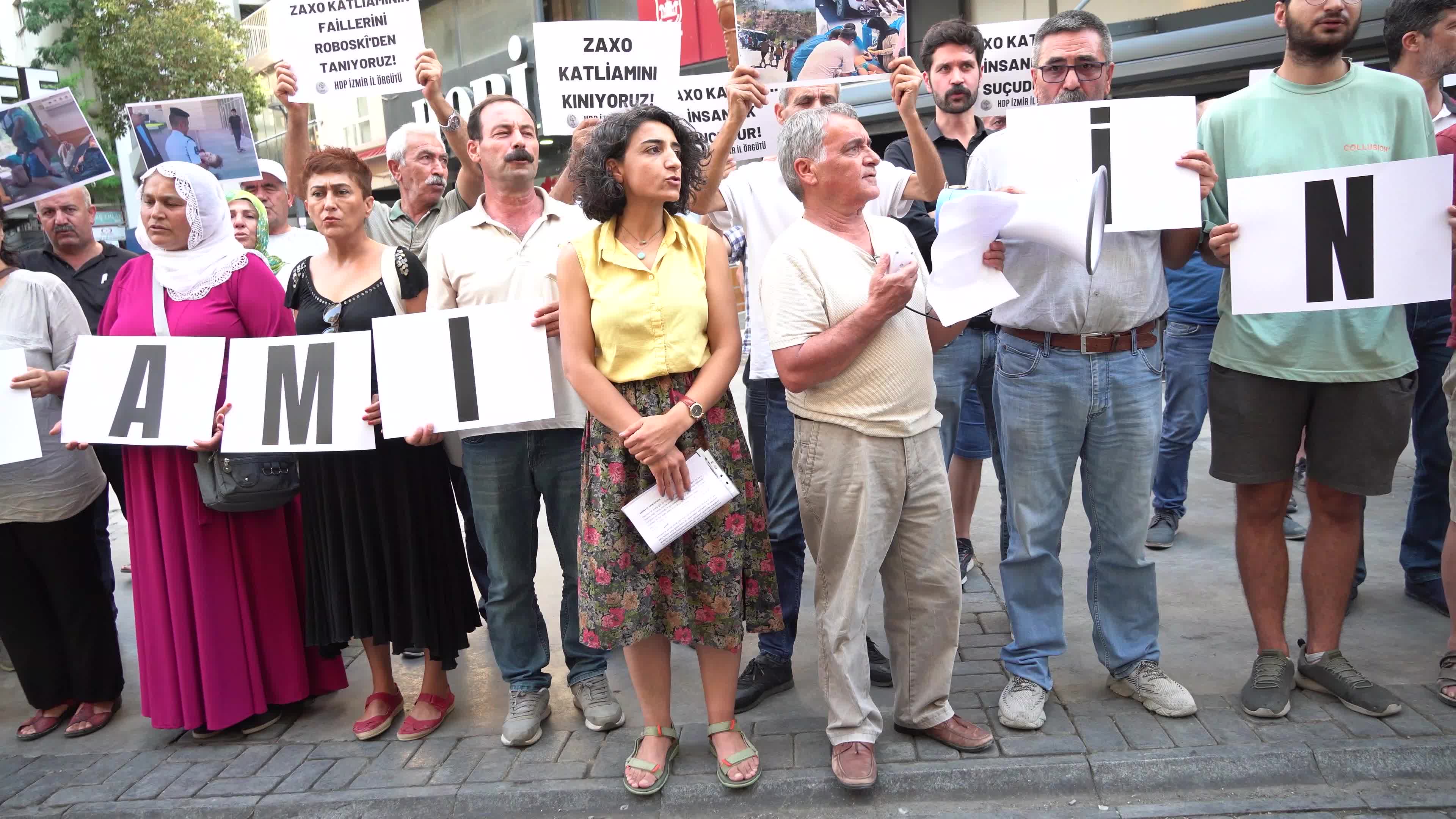 Protest for Zakho Attack