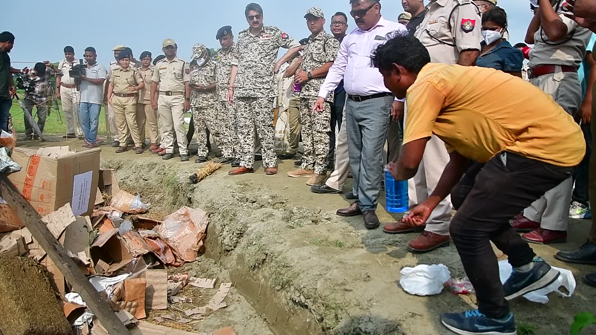NCB burns 30,000 kg of drugs in India