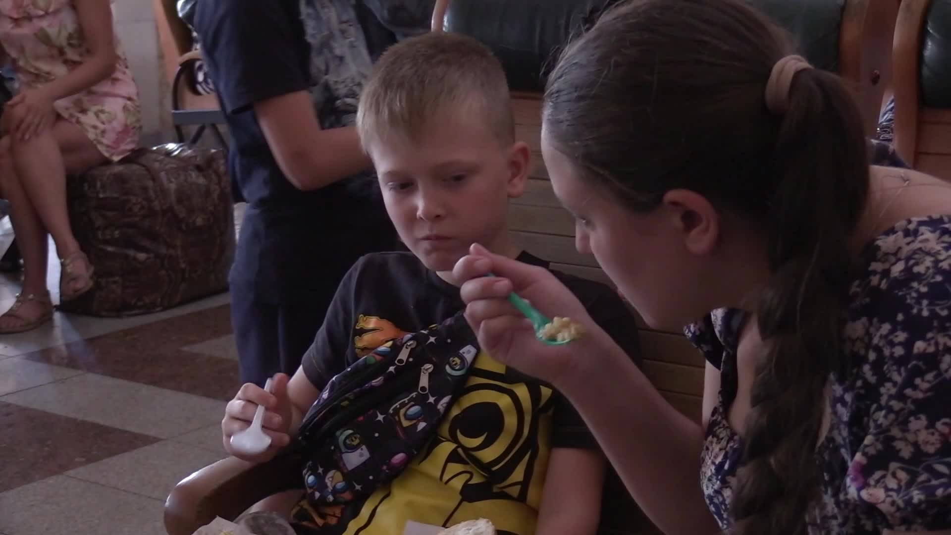 Ukrainian children from near front-line territories go to vacation in Western Ukraine, amid Russia's invasion of Ukraine